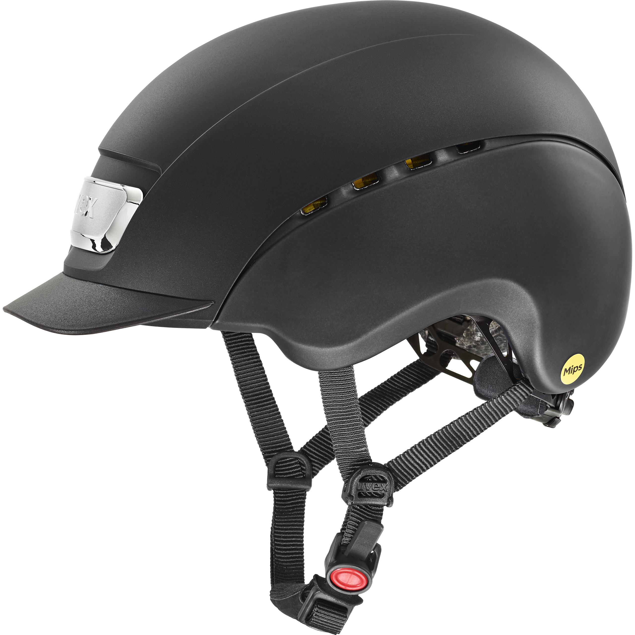 uvex elexxion Mips black mat Riding helmets uvex sports
