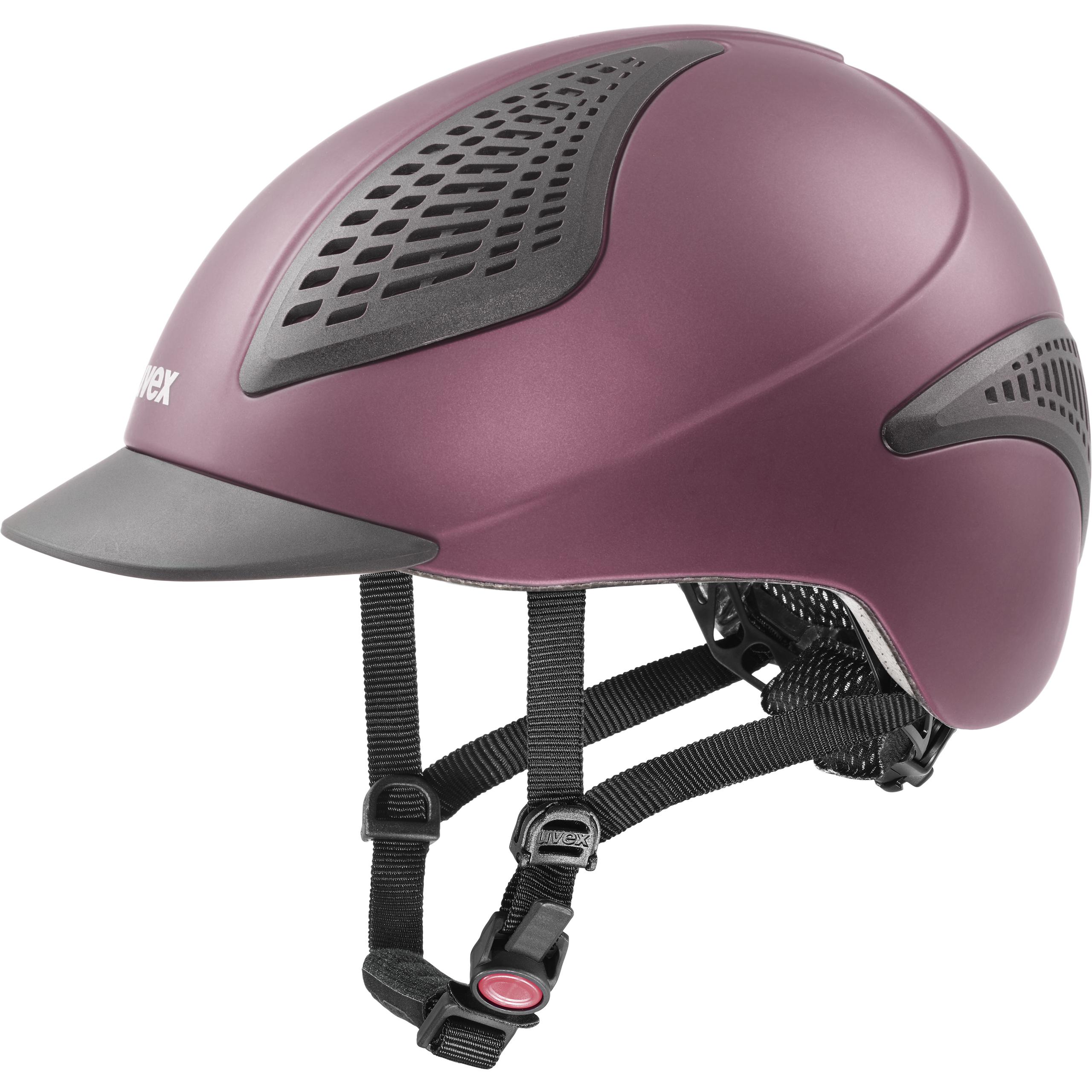 uvex exxential II ruby mat Riding helmets uvex sports