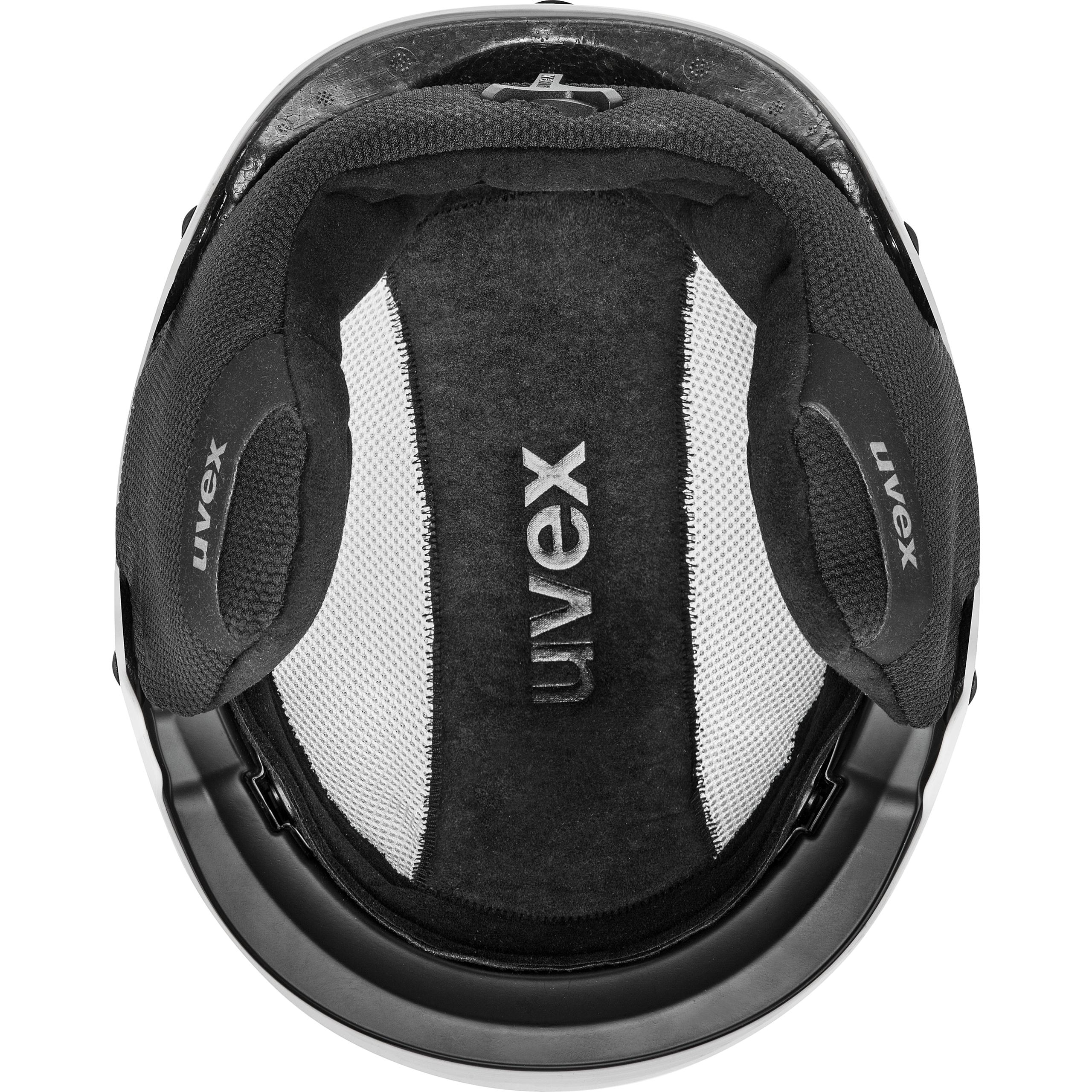 Uvex Legend 2.0 Skihelm Snowboardhelm white black mat 