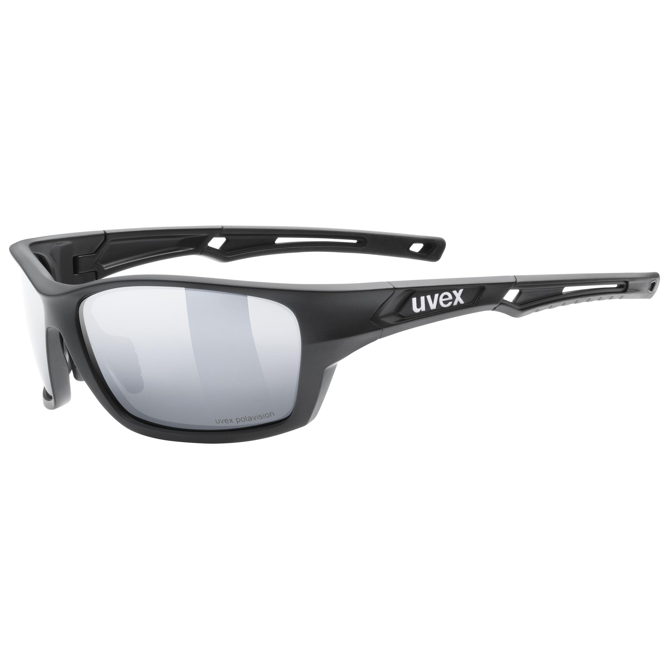 uvex sportstyle 232 P black matt mirror silver | Eyewear