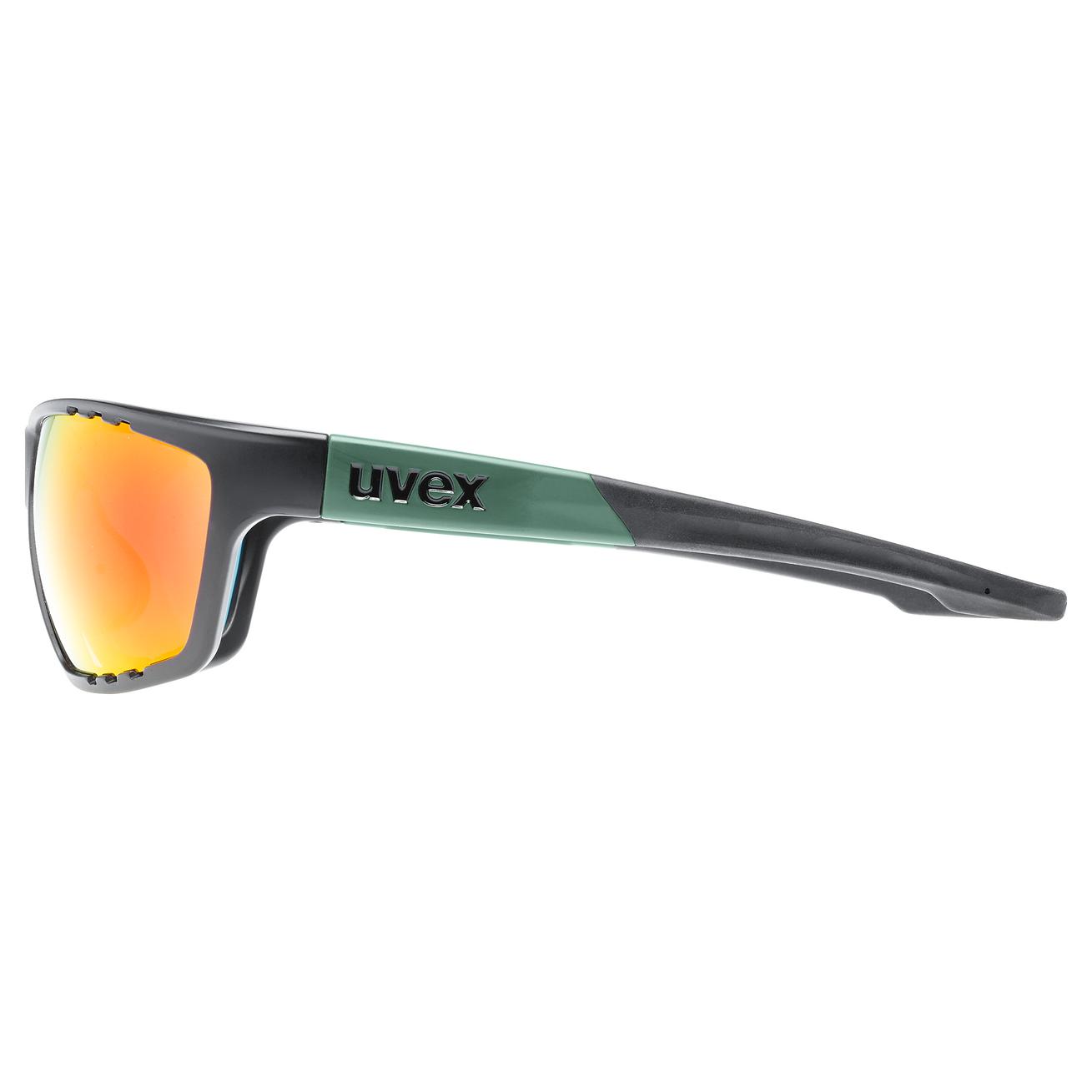 uvex sportstyle 706 CV V black matt litemirror red | Eyewear