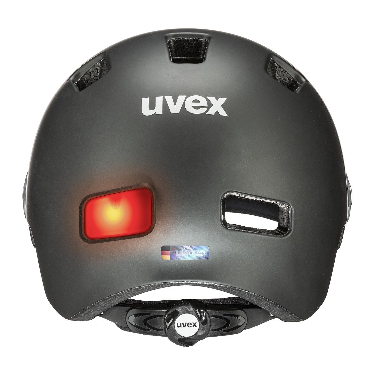 uvex rush visor dark silver matt ltm. silver | Bike helmets uvex rush visor dark silver matt ltm. silver | Bike helmets