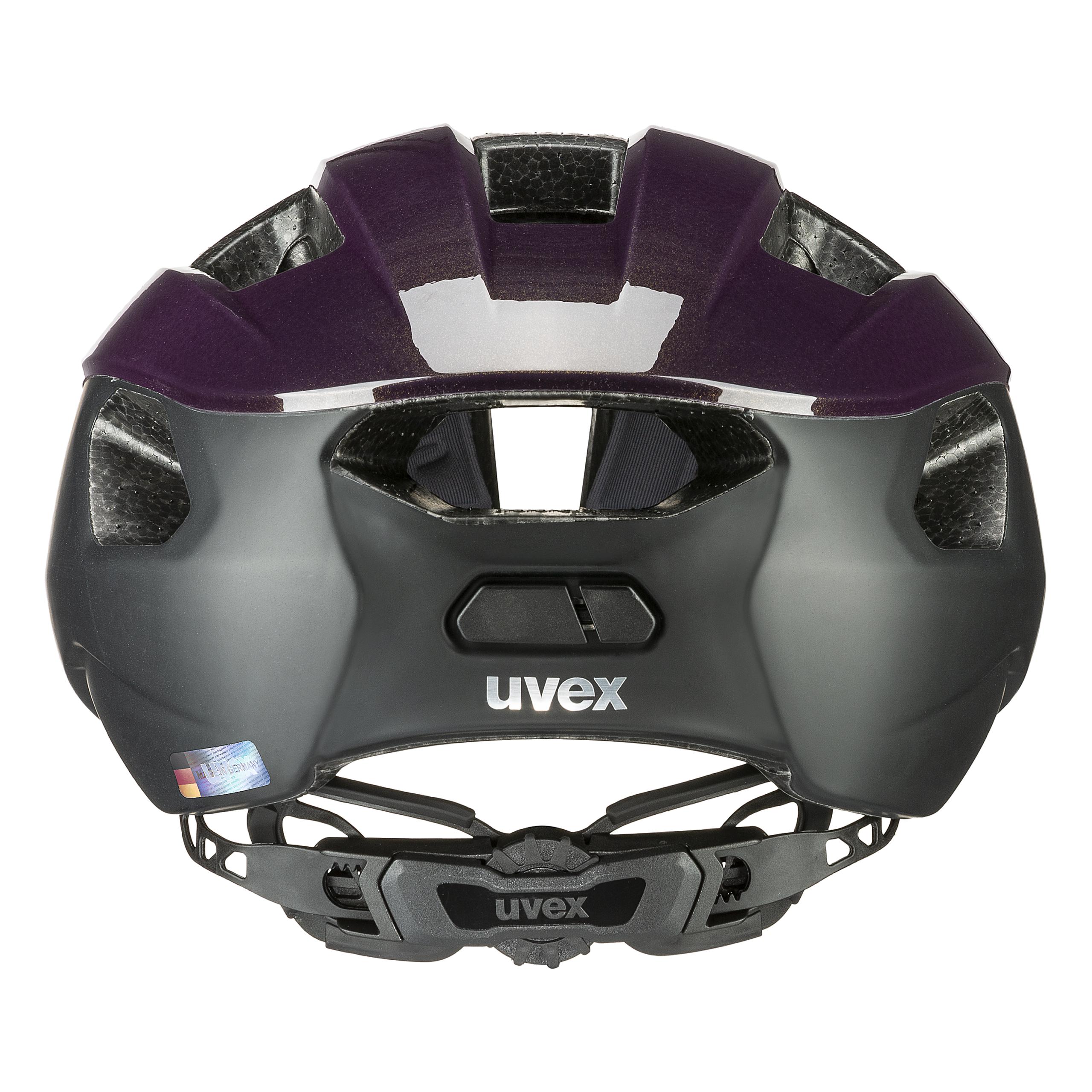 uvex rise cc plum black mat Bike helmets uvex sports