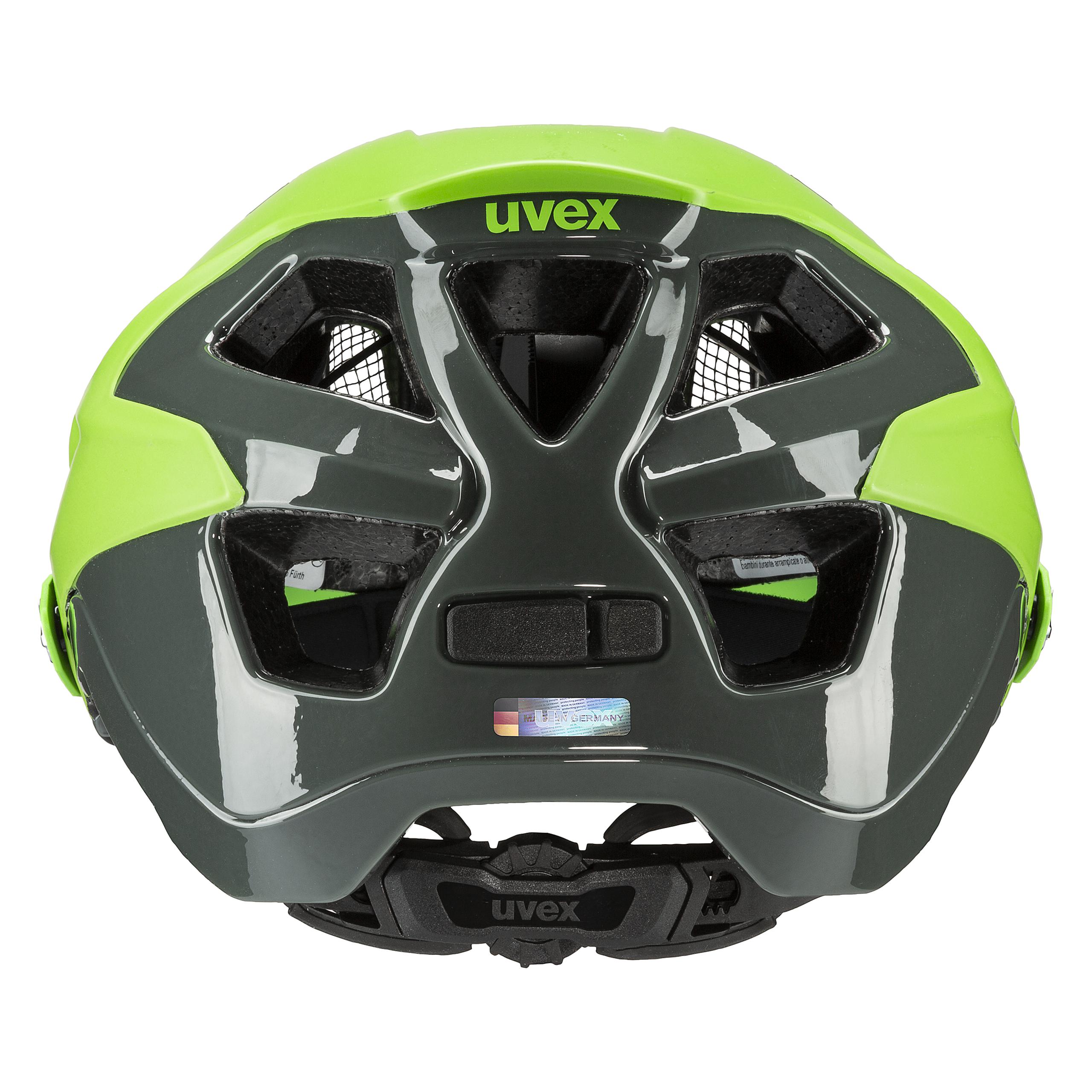 uvex quatro integrale lime anthrac m Bike helmets uvex sports