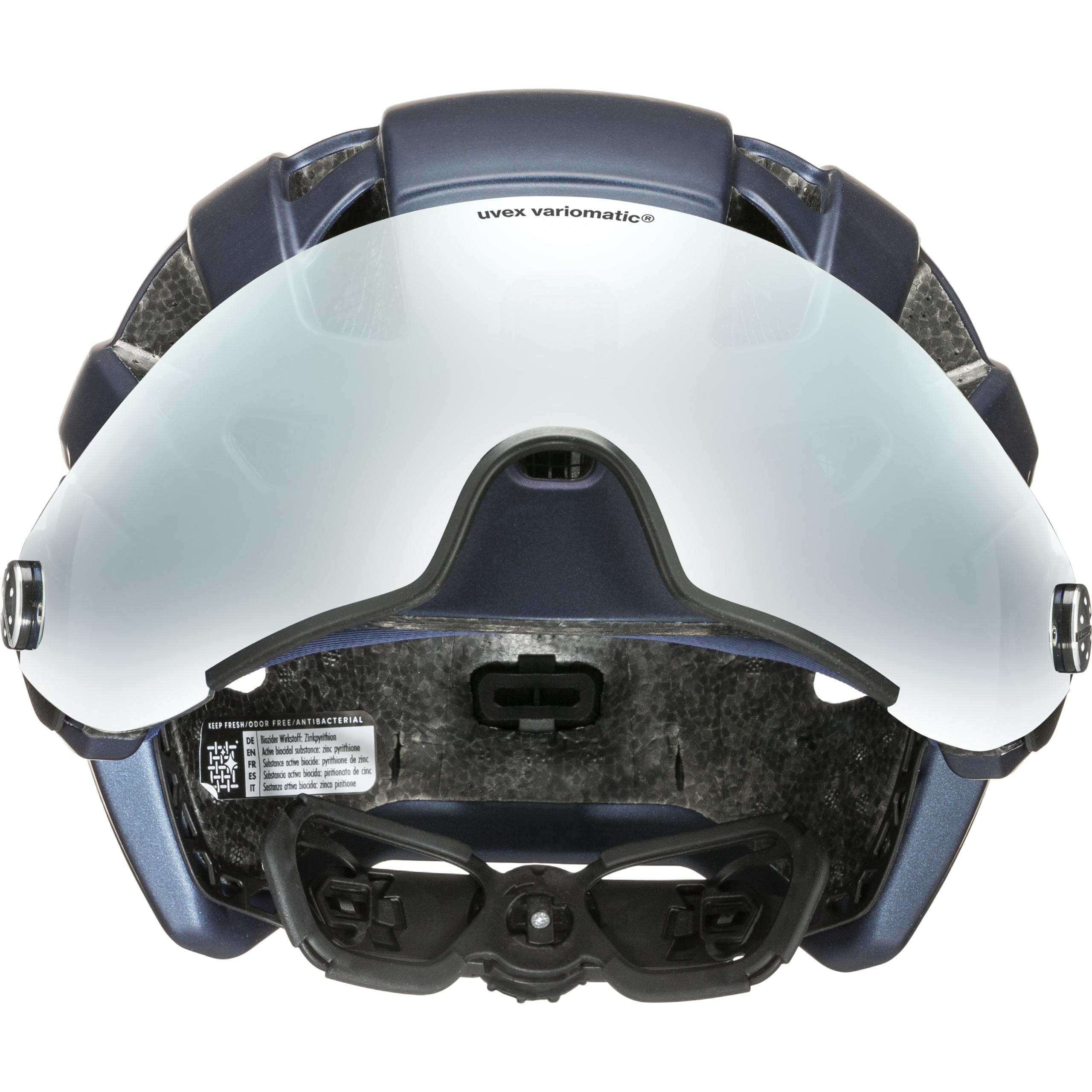 uvex finale visor V deep space mat Bike helmets uvex sports