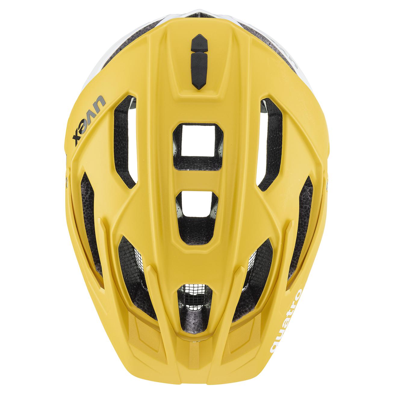 uvex quatro cc sunbee white matt Bike helmets uvex sports