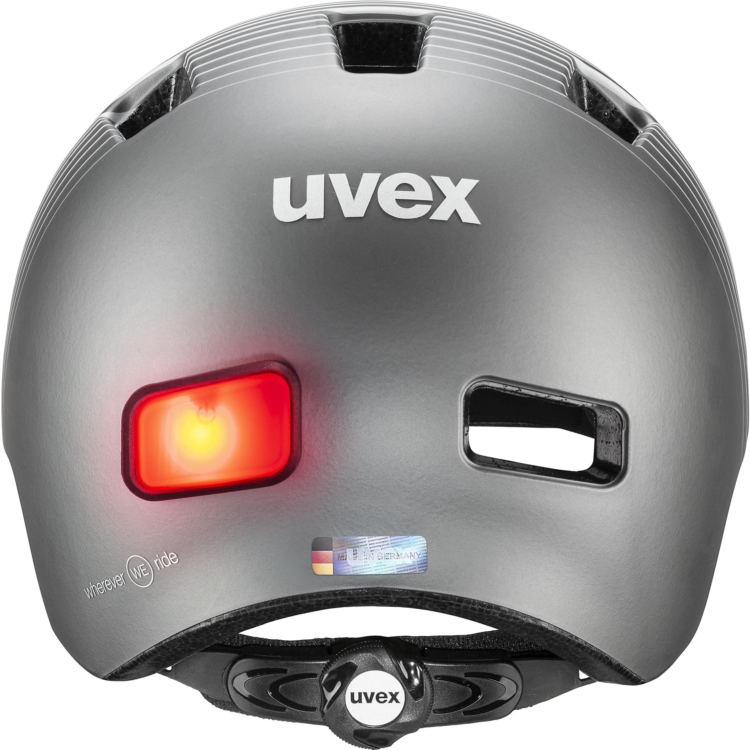 Uvex City 4 Fietshelm - Lichtgewicht Met LED-verlichting En 3D IAS Pasvorm