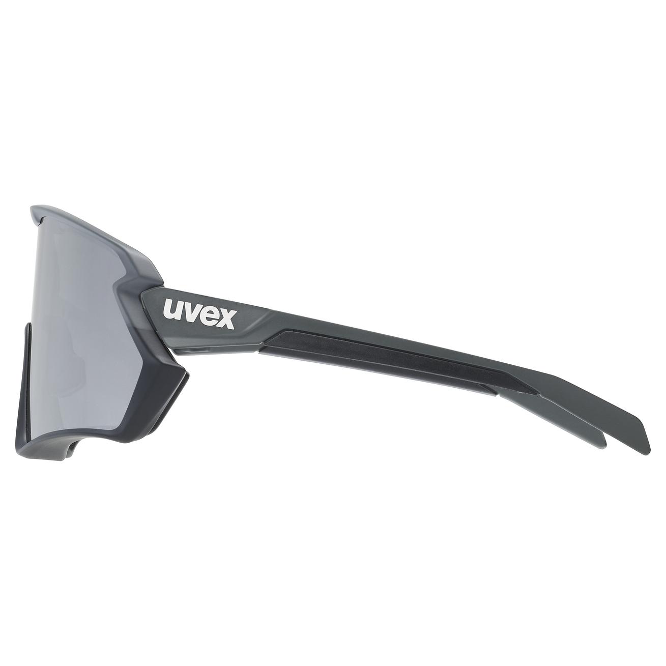 uvex sportstyle 231 2.0 black-grey mat mirror silver | Eyewear | uvex sports