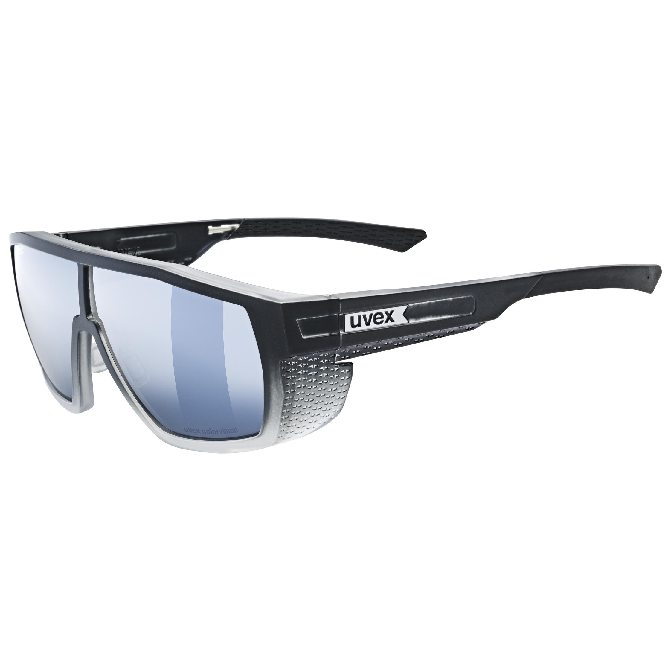 uvex mtn style CV black matt fade mirror silver | Eyewear