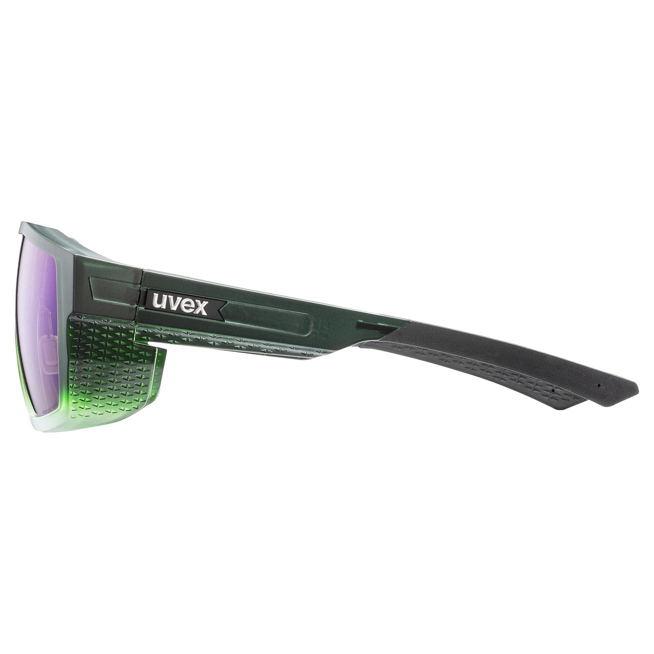 uvex mtn style CV green matt fade mirror green | Eyewear