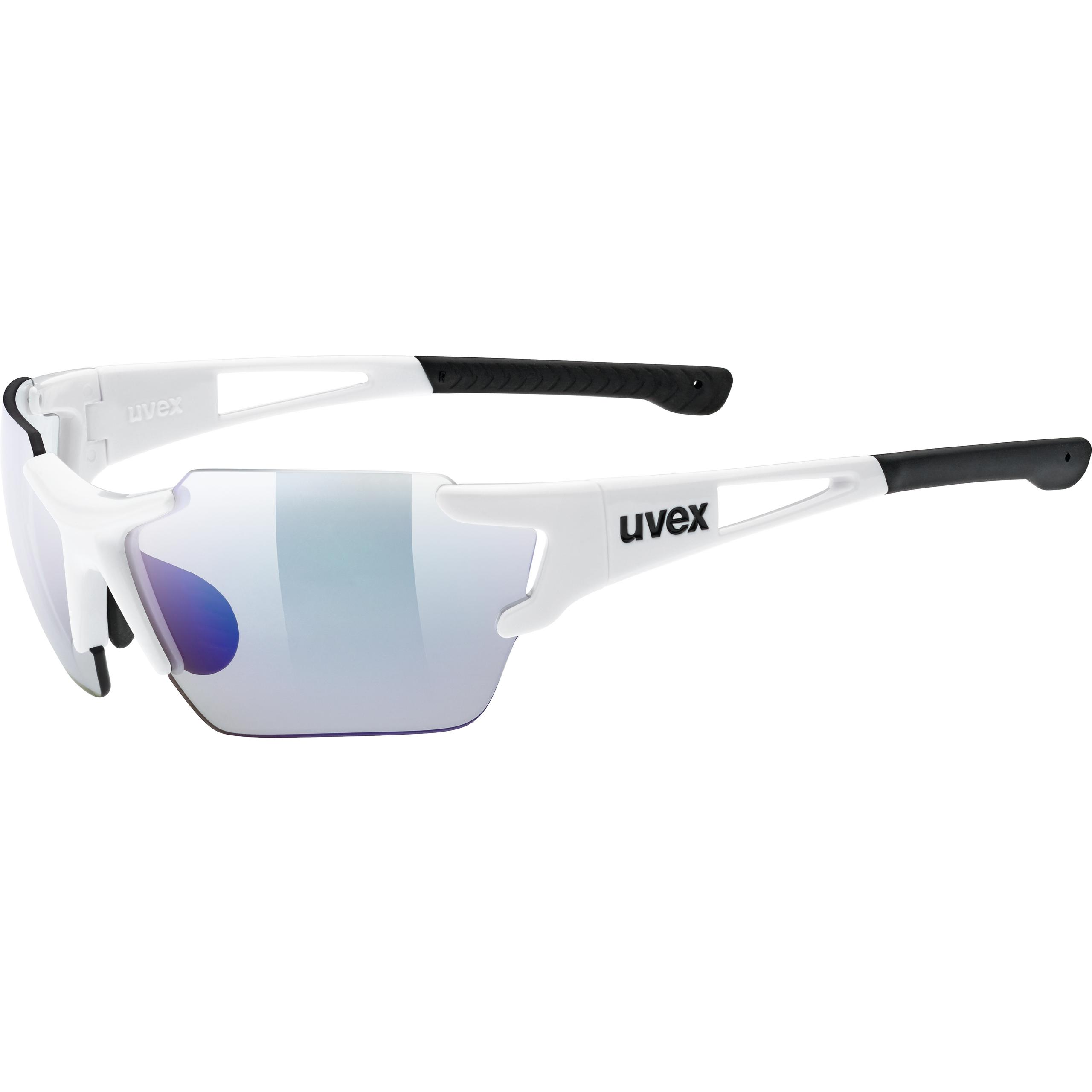 Uvex Radsportbrille sportstyle 803 black/ variomatic litemirror blue 