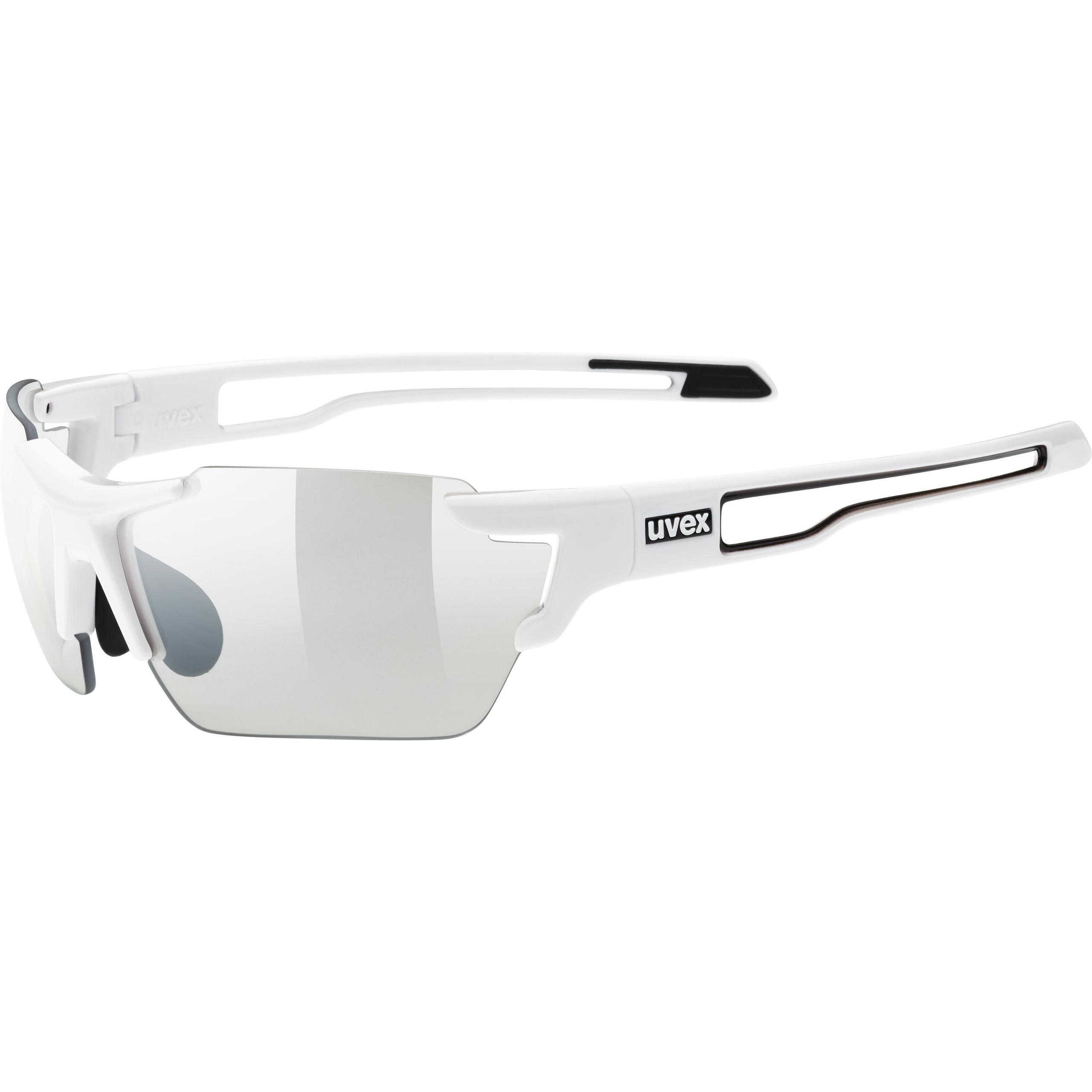 white Uvex Sportstyle 803 race vario m Sportbrille 