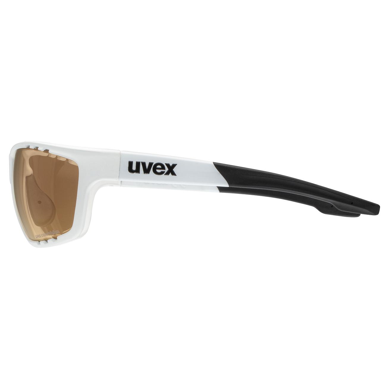 uvex sportstyle 706 CV V white matt litemirror red
