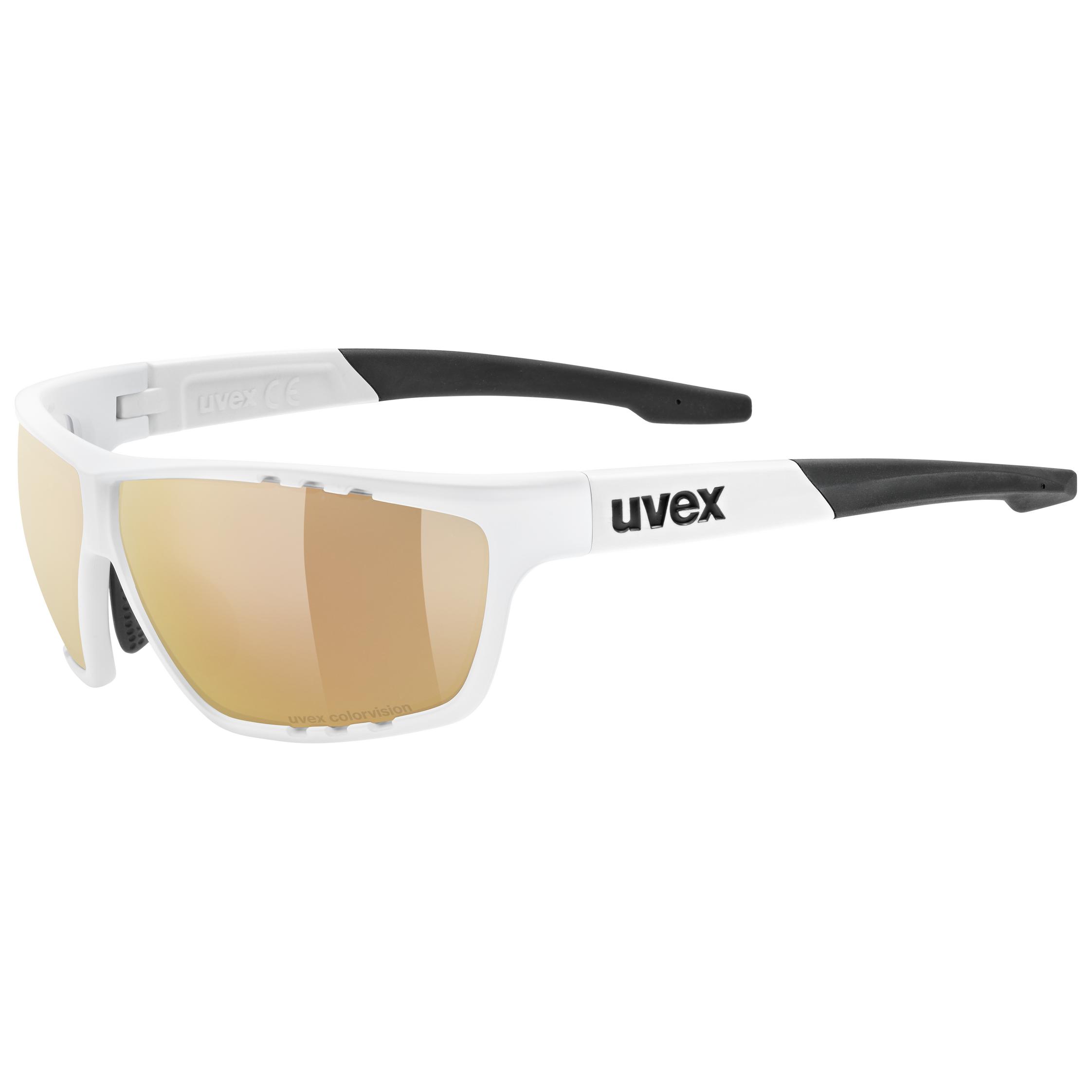 uvex sportstyle 706 CV V white matt litemirror red | Eyewear