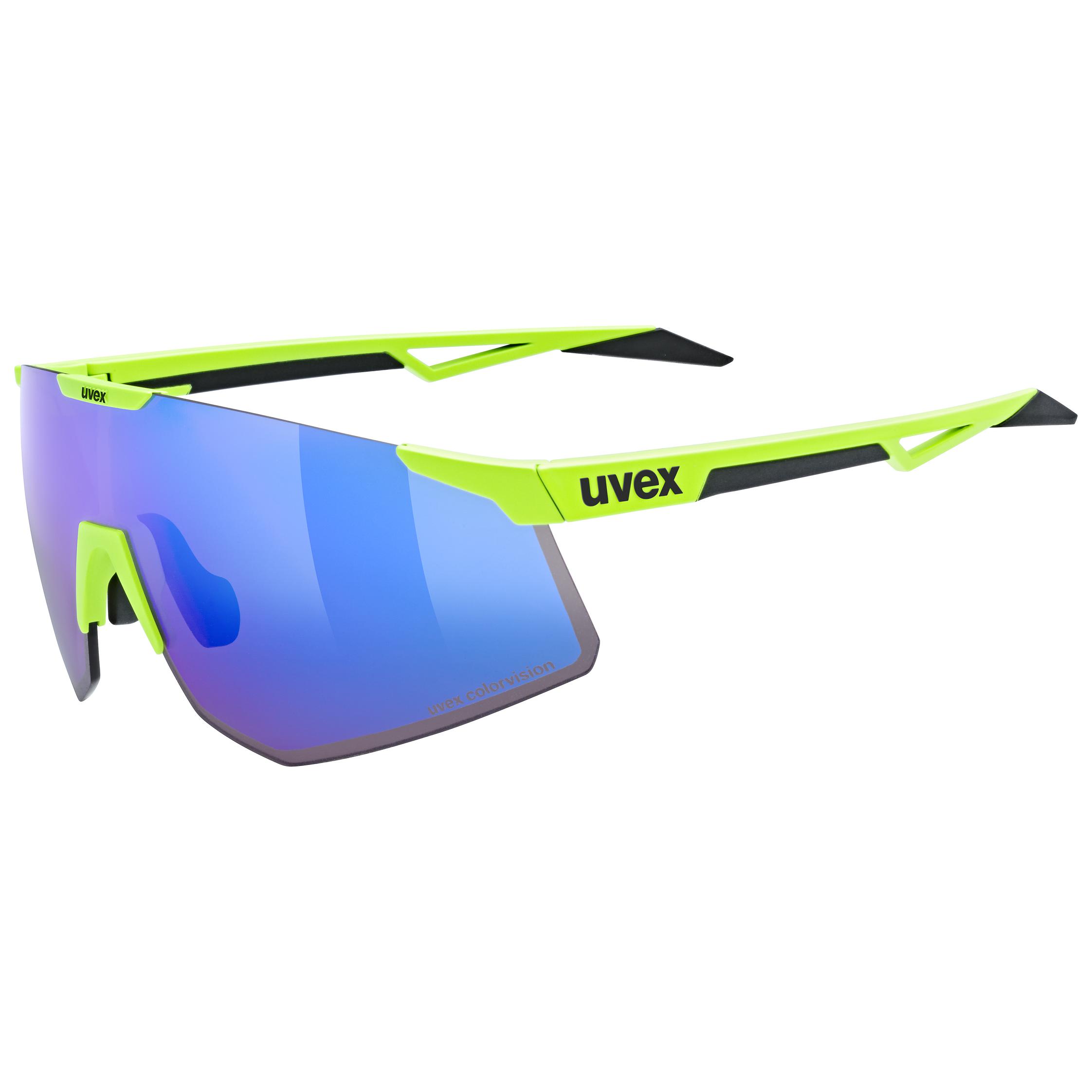 uvex pace perform s CV yellow matt buzzy blue | Eyewear