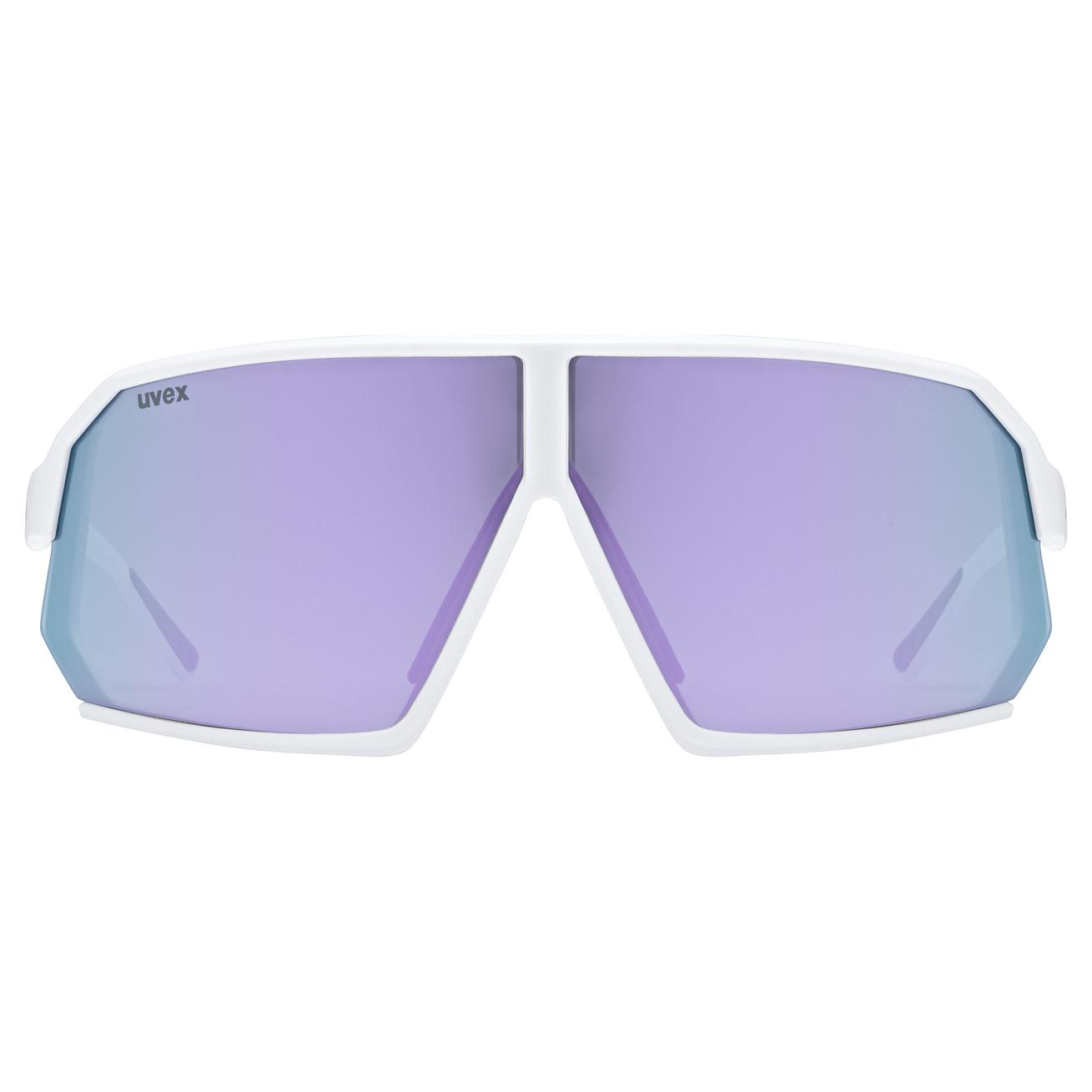 uvex sportstyle 237 white matt mirror lavender | Eyewear uvex sportstyle 237 white matt mirror lavender | Eyewear
