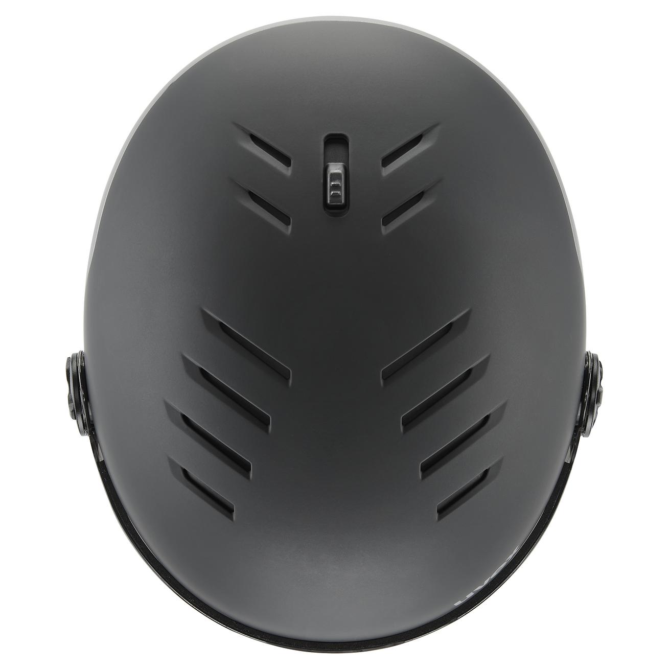 uvex wanted visor pro V black/silver clear | Ski helmets