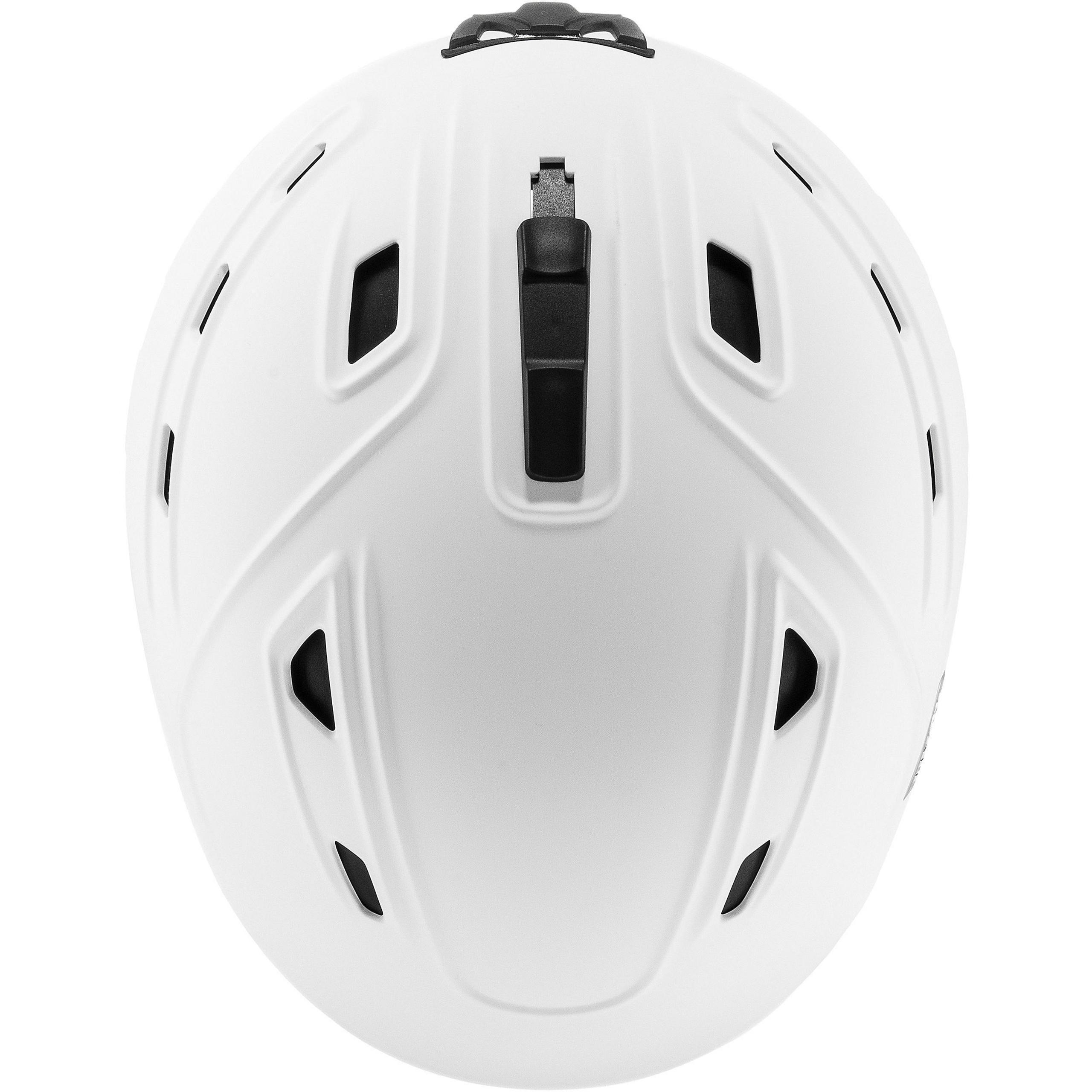 55-59 M NEW UVEX P2US SKI SNOWBOARD HELMET WHITE GREEN MATTE 51-55 S 59-61 L 