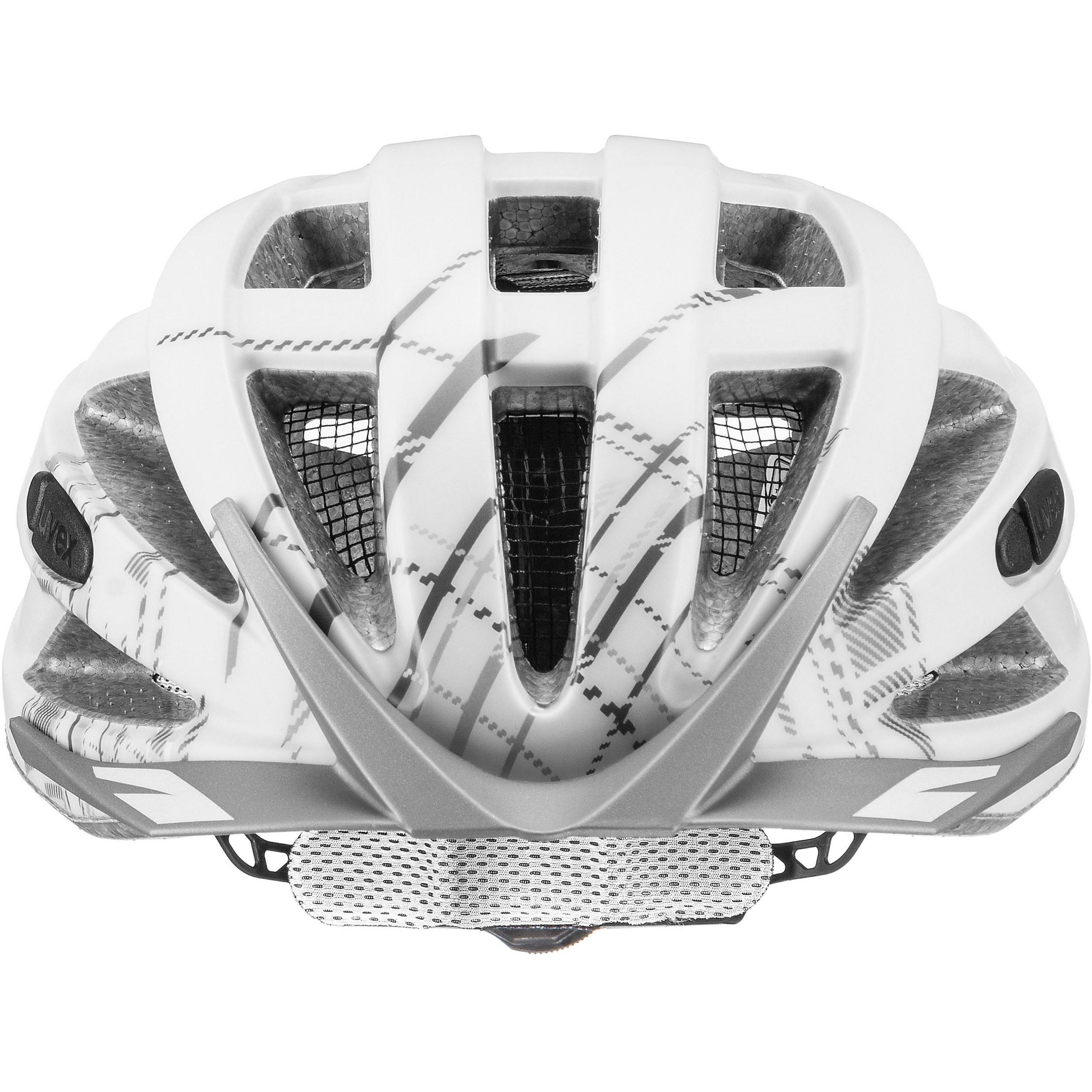 Uvex I-Vo CC Bike Helmet White Carbon Look Matt Road City MTB 56-60 RRP £69