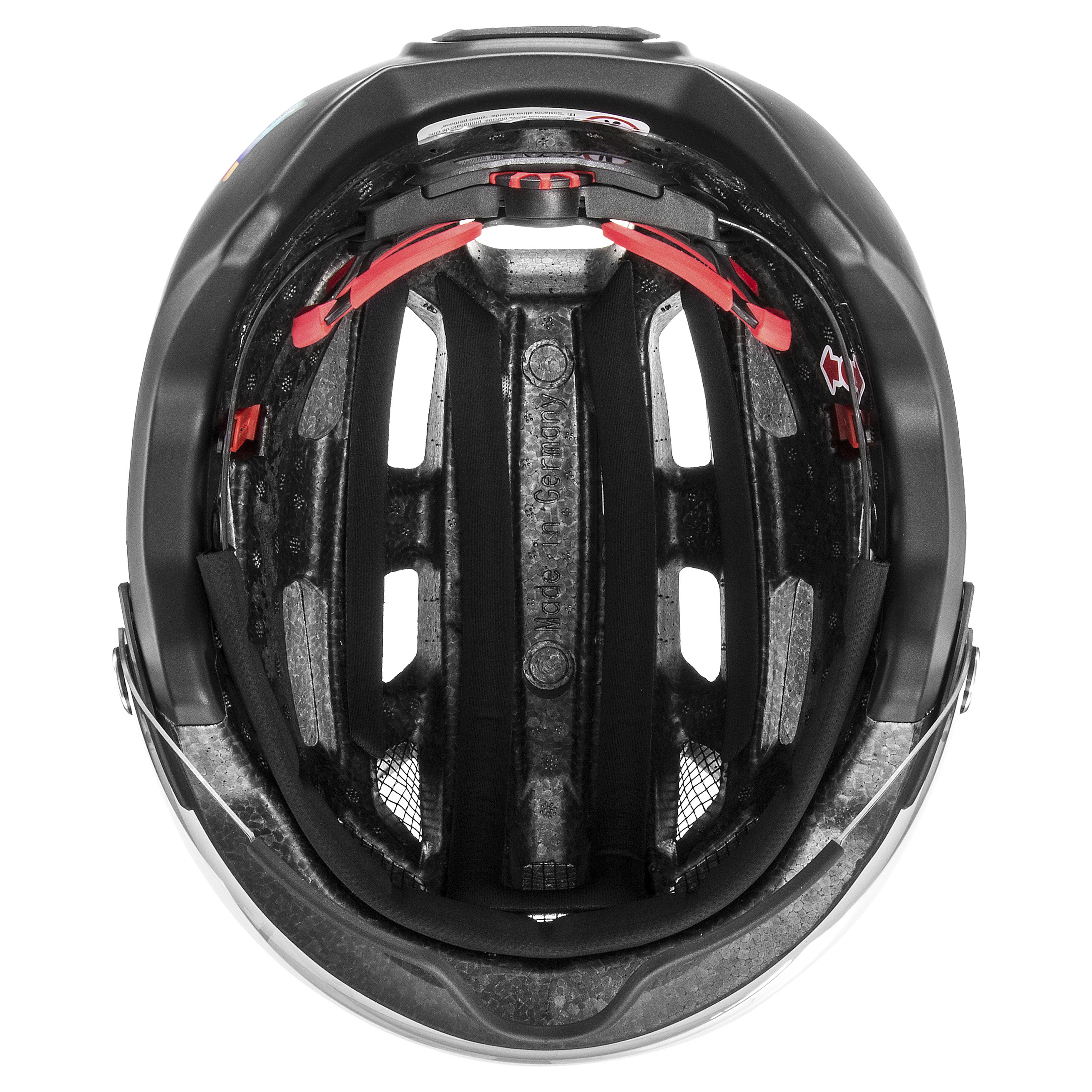 Uvex Finale Visor City Trekking Fahrrad Helm silberfarben 2020