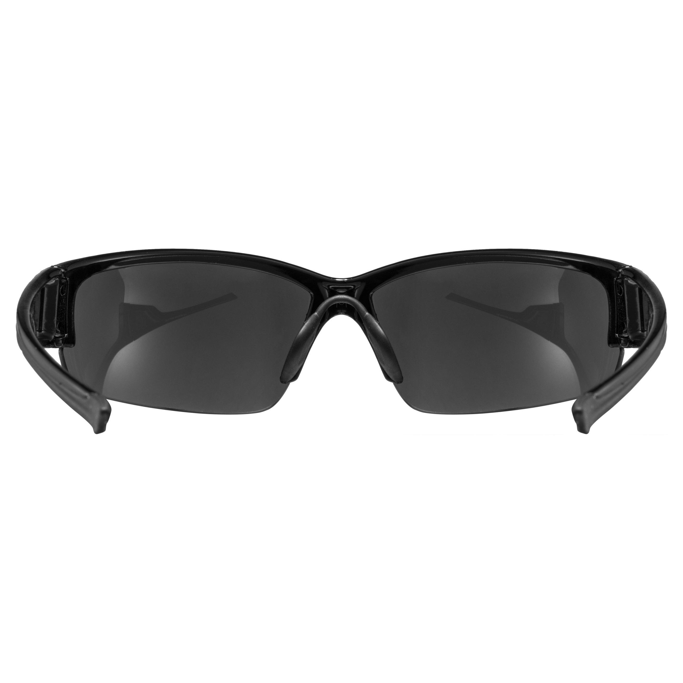 black Uvex Sportstyle 215 Sportbrille Sonnenbrille 