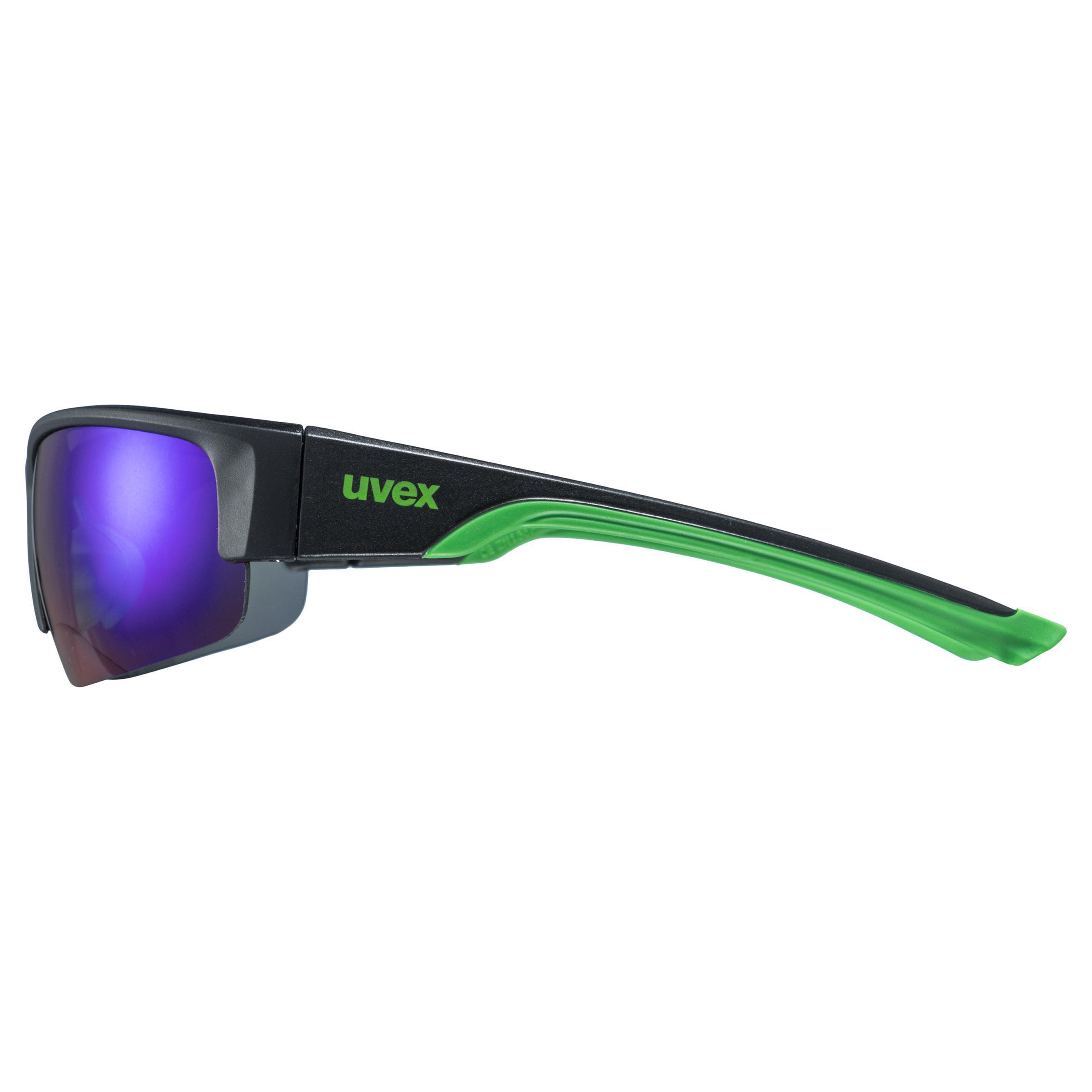 uvex sportstyle 215 black matt green green | Eyewear | uvex