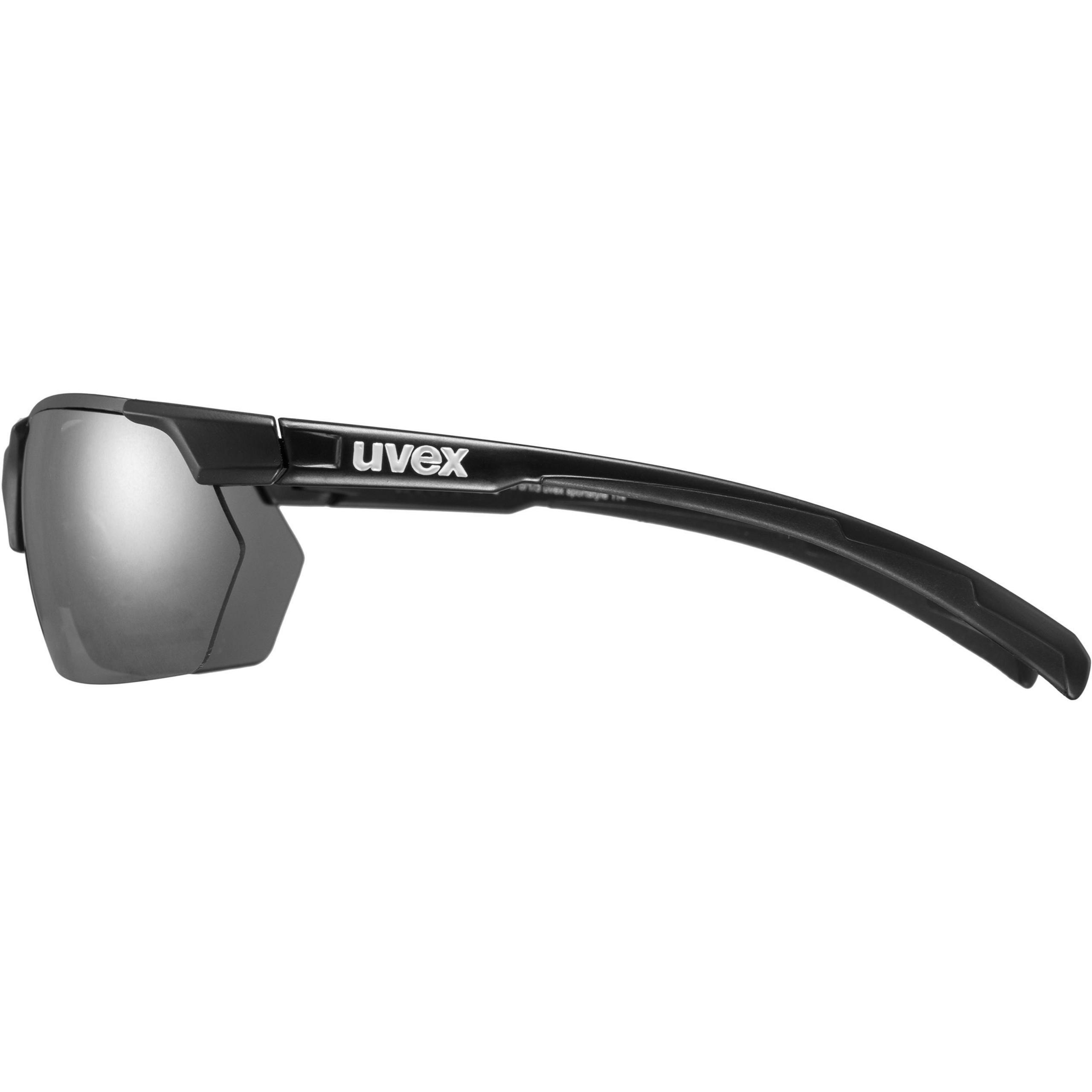 uvex sportstyle 114 black mat/ltm.silver | Eyewear | uvex sports