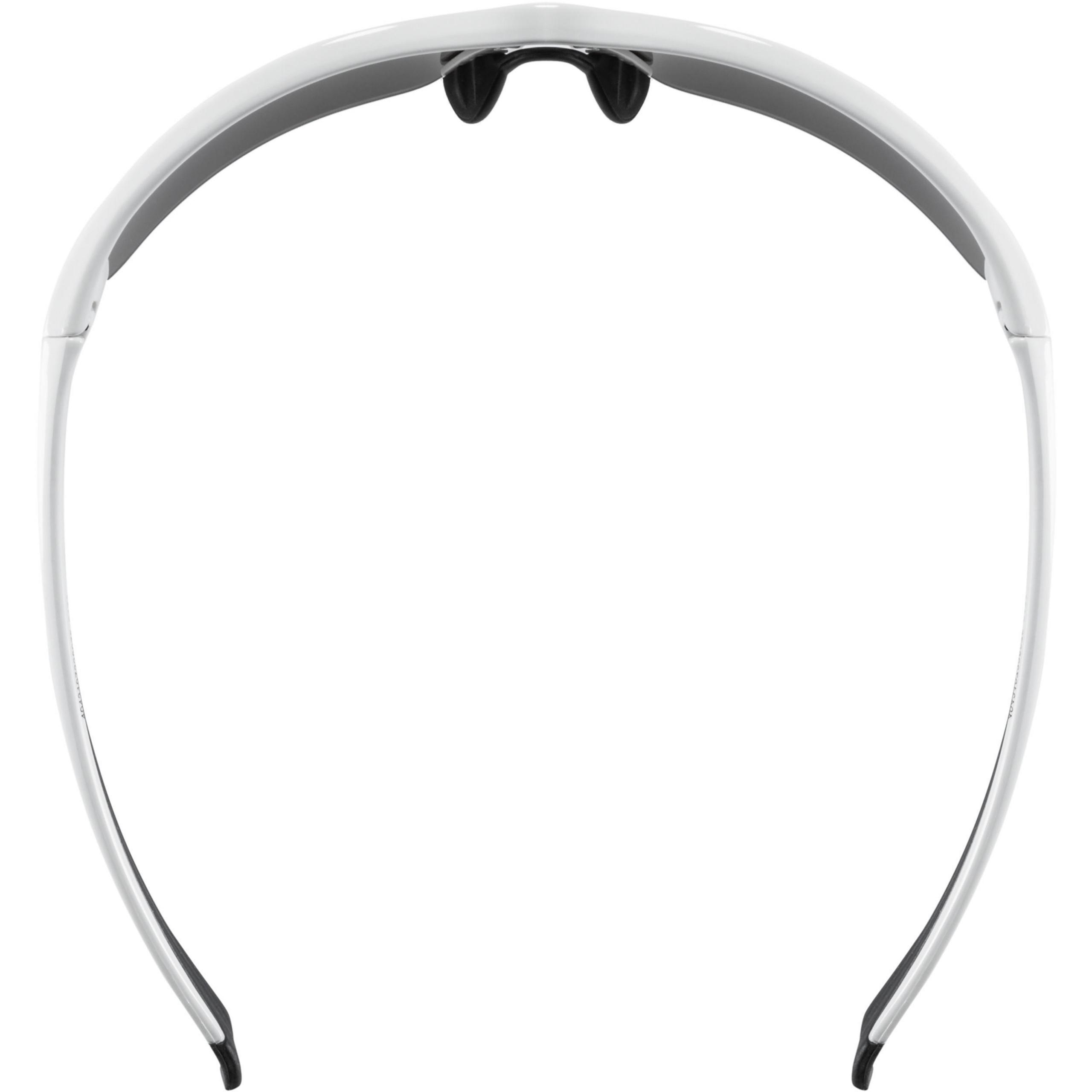 Uvex Sportstyle 215 Lunettes Blanc//Rouge