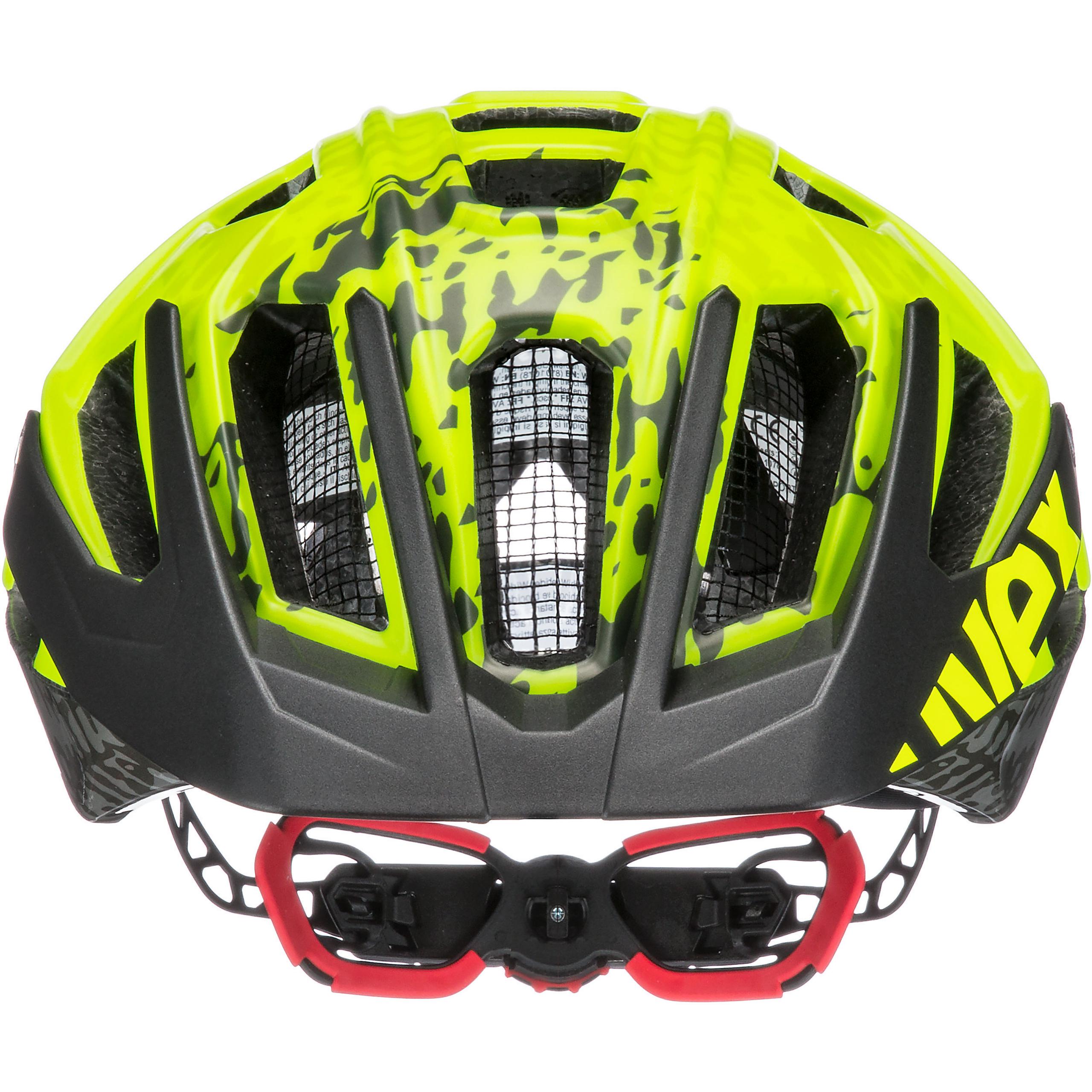 Uvex Quatro All Mountain MTB Fahrrad Helm grün/gelb 2021 