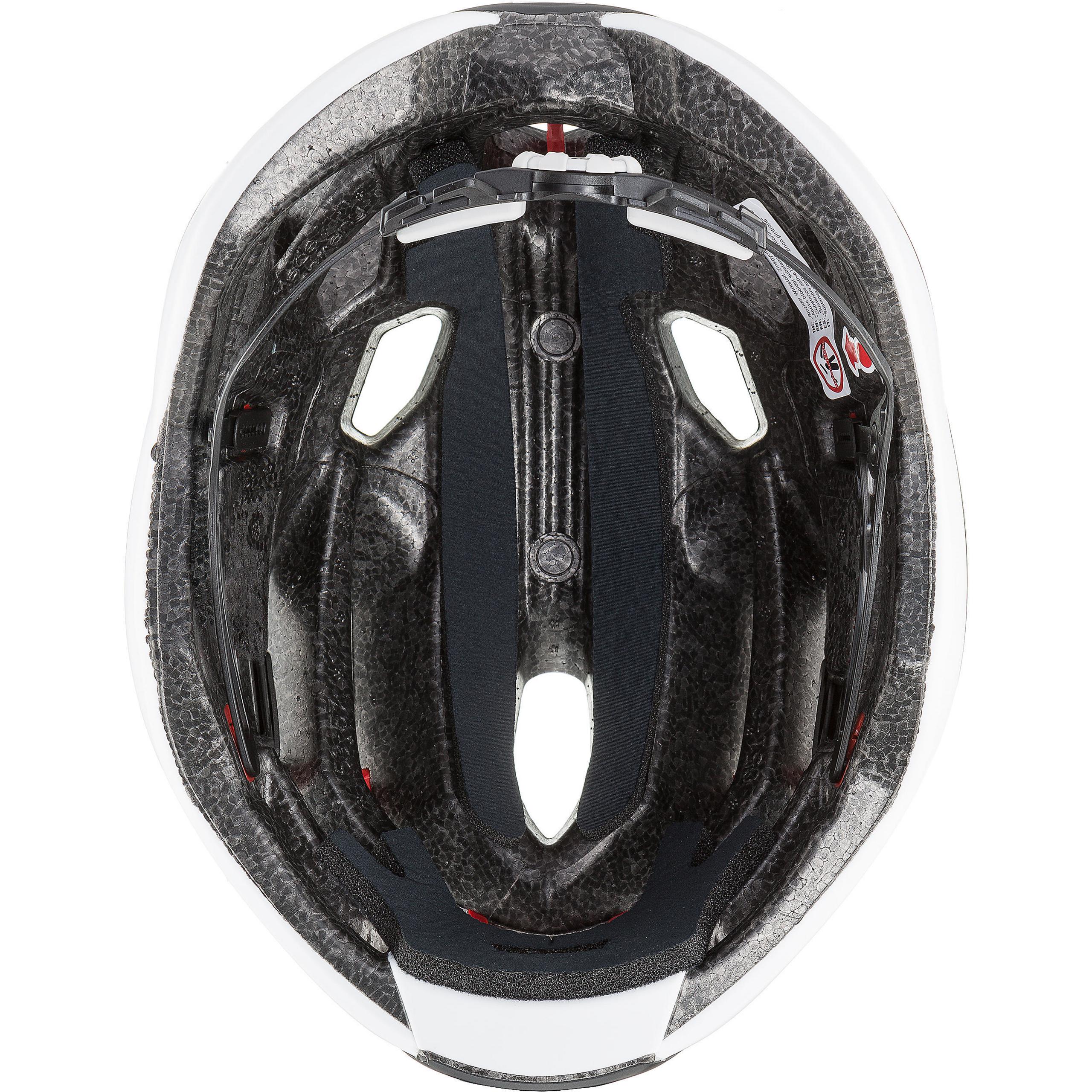 Uvex Race1 Cycling Bicycle Safety Protection Helmet Black Mat/Shinny 55-59cm 