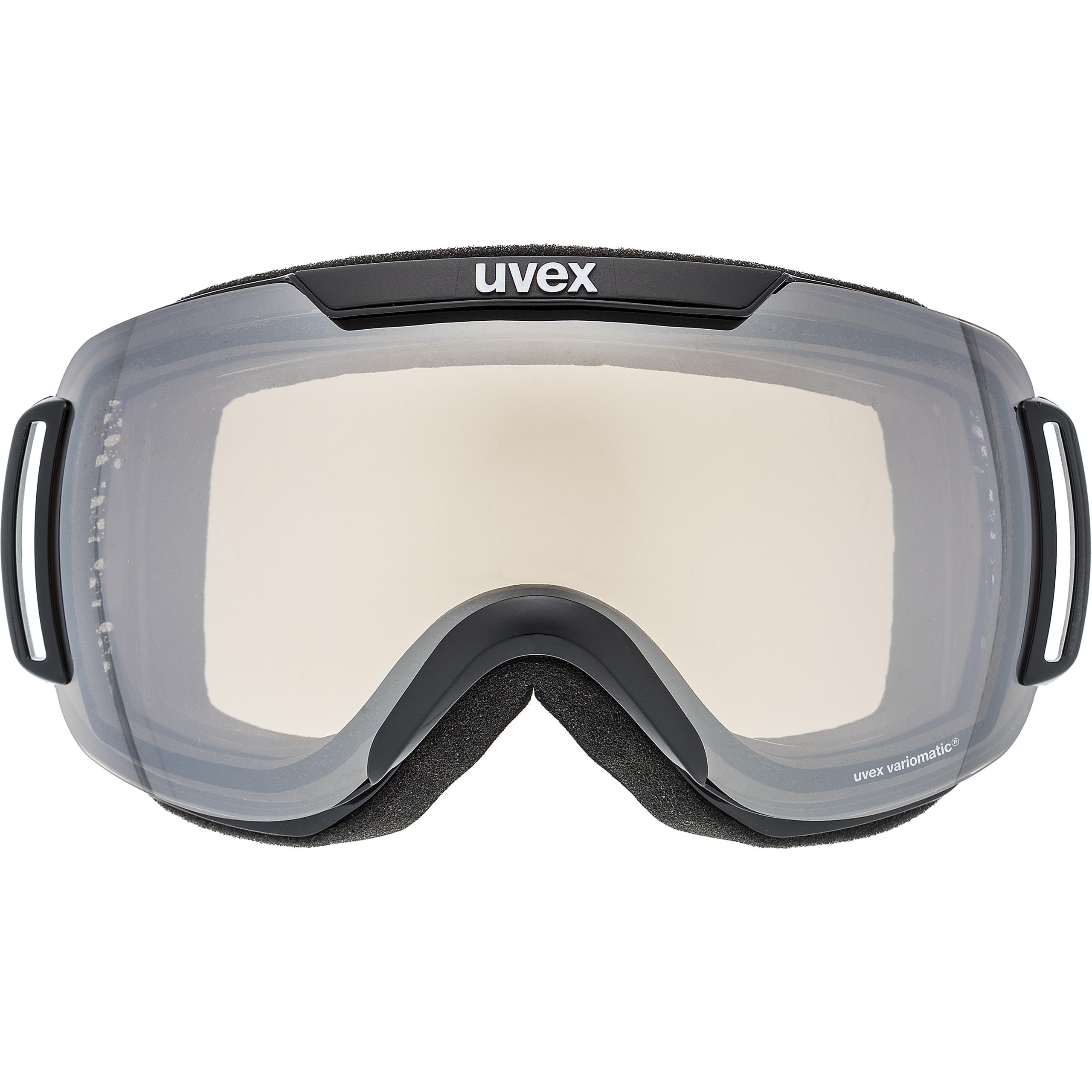 Uvex downhill 2000 V Skibrille black mirror silver variomatic 