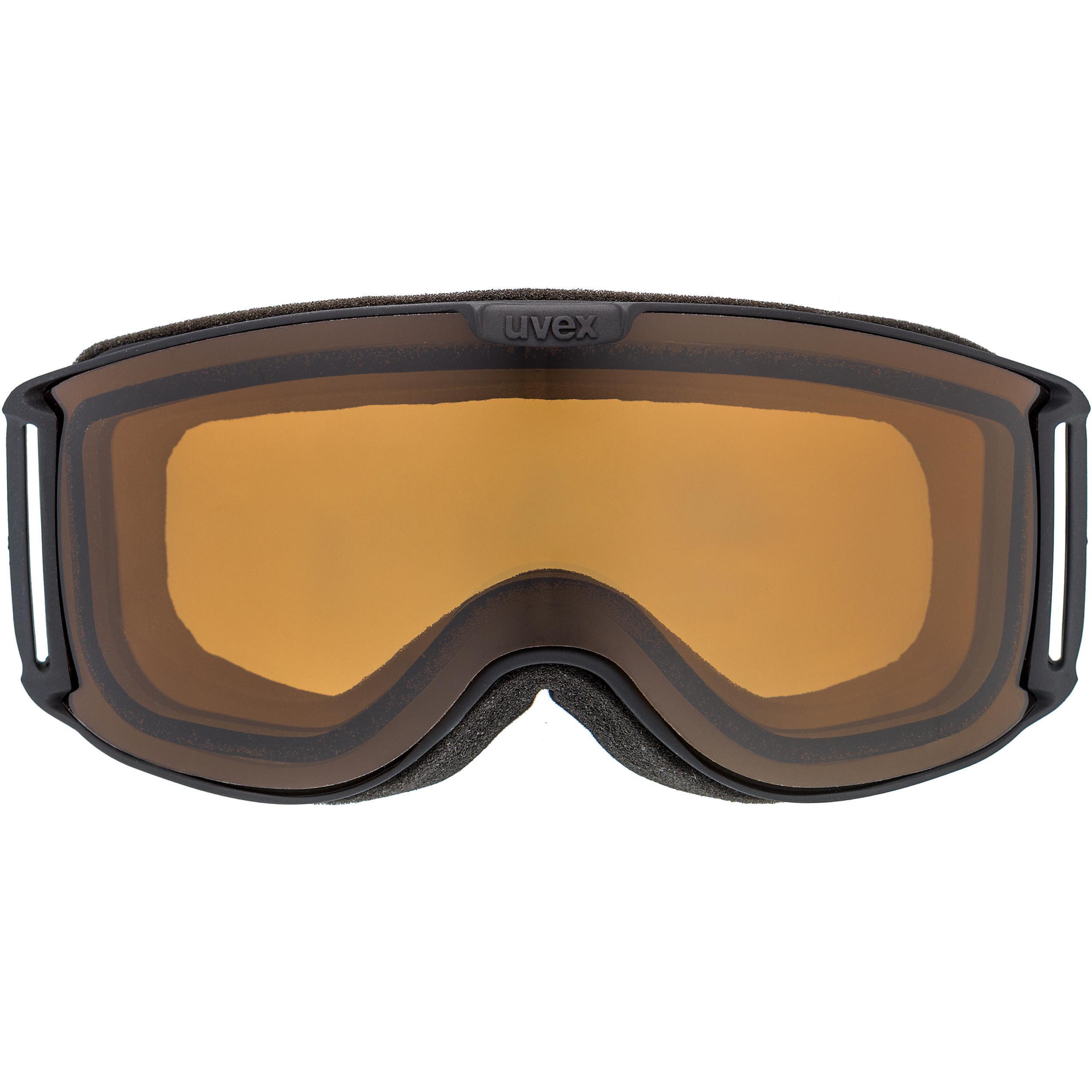uvex skyper P black mat dl/pola-clear | Ski goggles | uvex sports