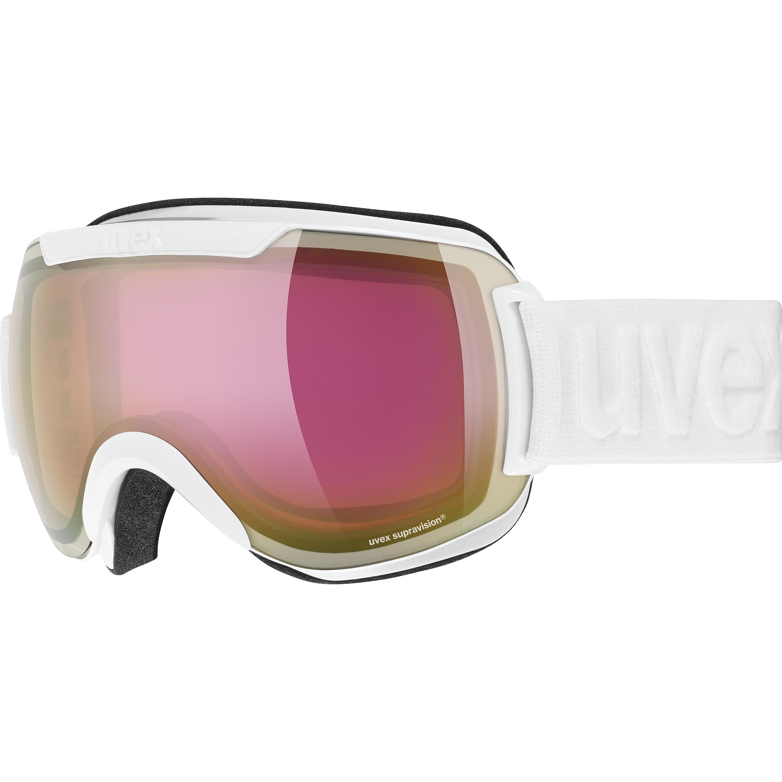 Uvex Downhill 00 Fm White Dl Pink Rose Ski Goggles Uvex Sports