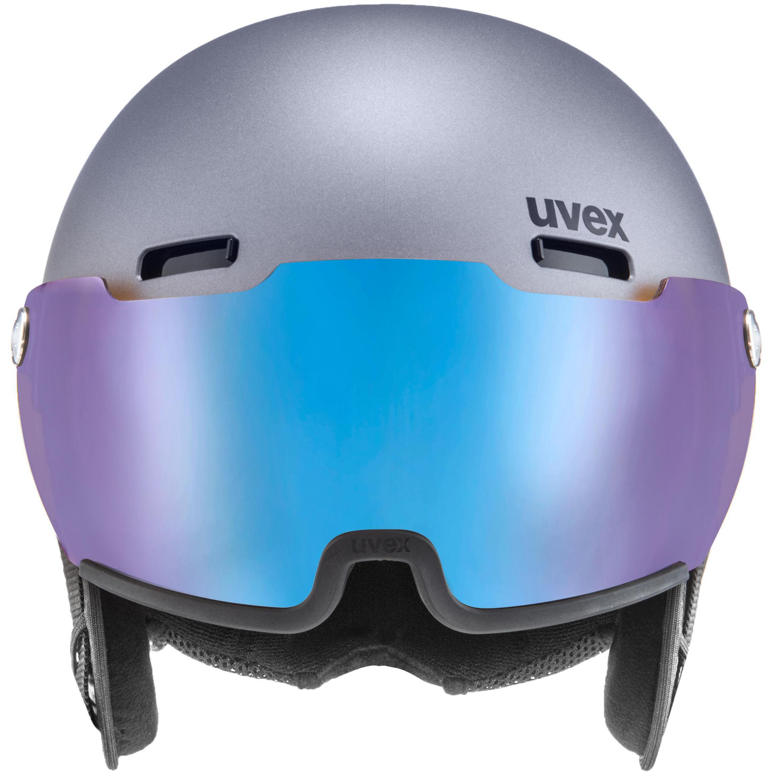 Unisex Uvex Hlmt 500 Visor Ski Helmet hlmt 500 visor UVEYA|#UVEX