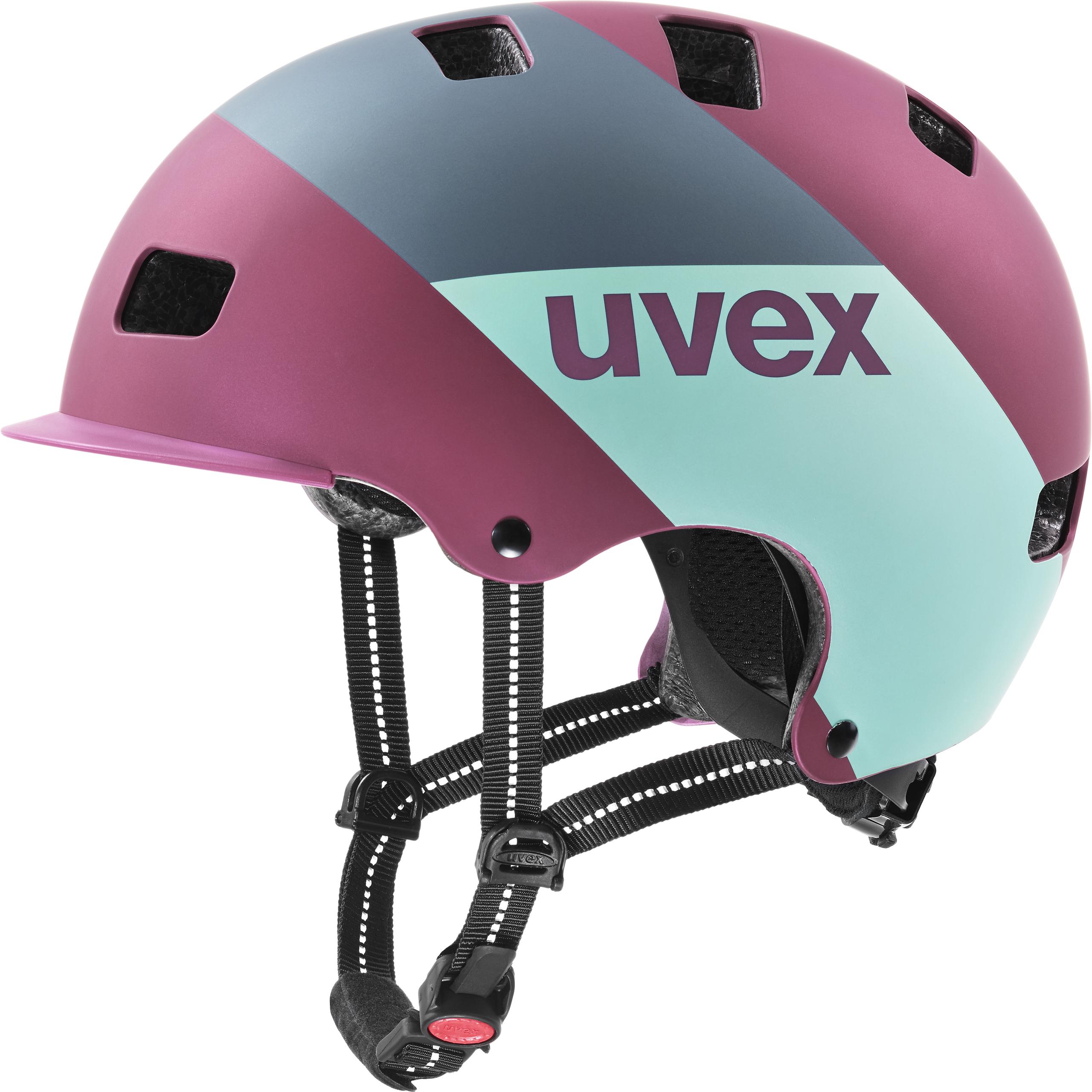 uvex hlmt 5 pro core green/dark purpl Skihelm Snowboardhelm Helm Wintersporthelm 