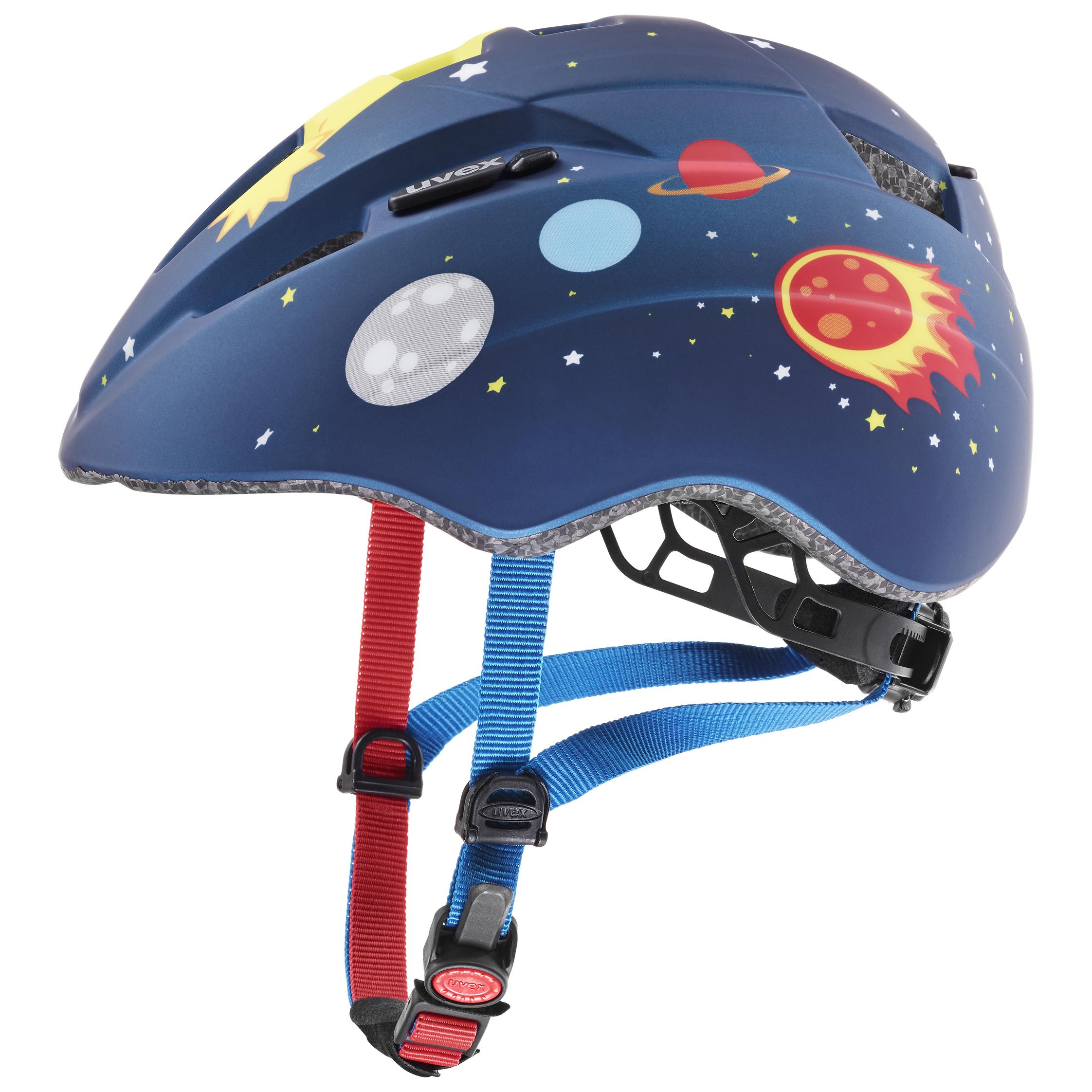 uvex kid 2 cc dark blue rocket matt Bike helmets uvex sports