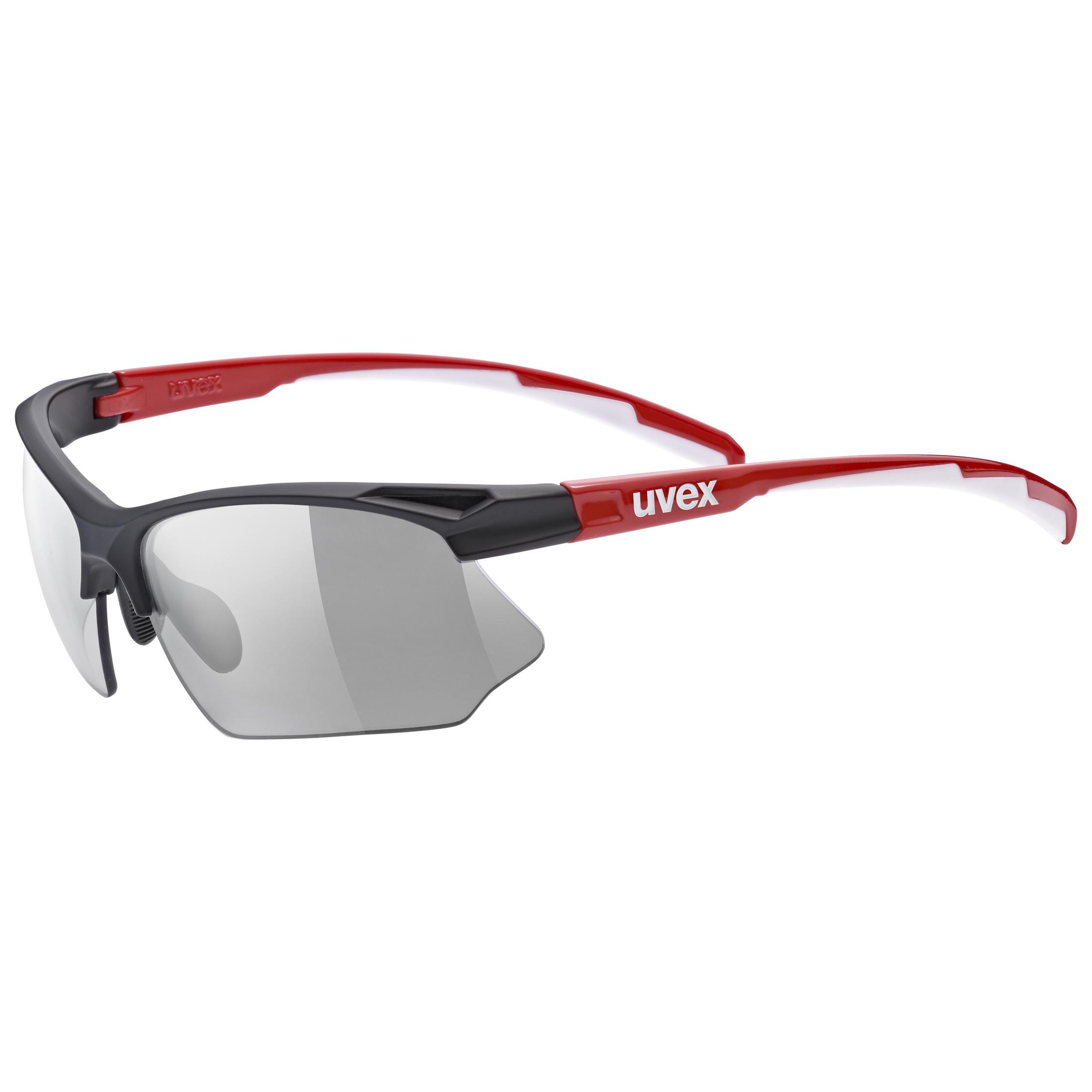 uvex sportstyle 802 V black red white smoke | Eyewear | uvex uvex sportstyle 802 V black red white smoke | Eyewear | uvex