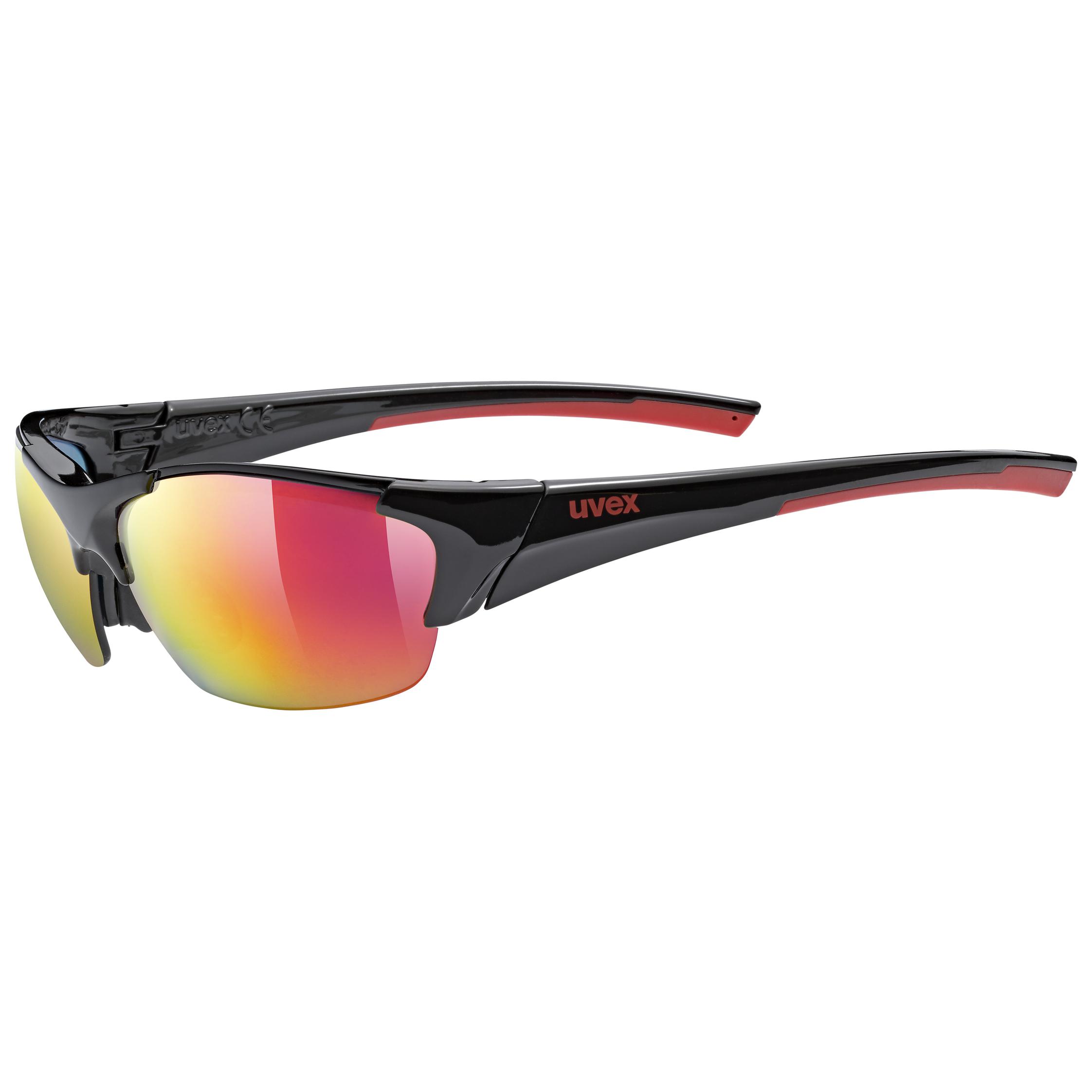 uvex blaze III black red red Eyewear uvex sports