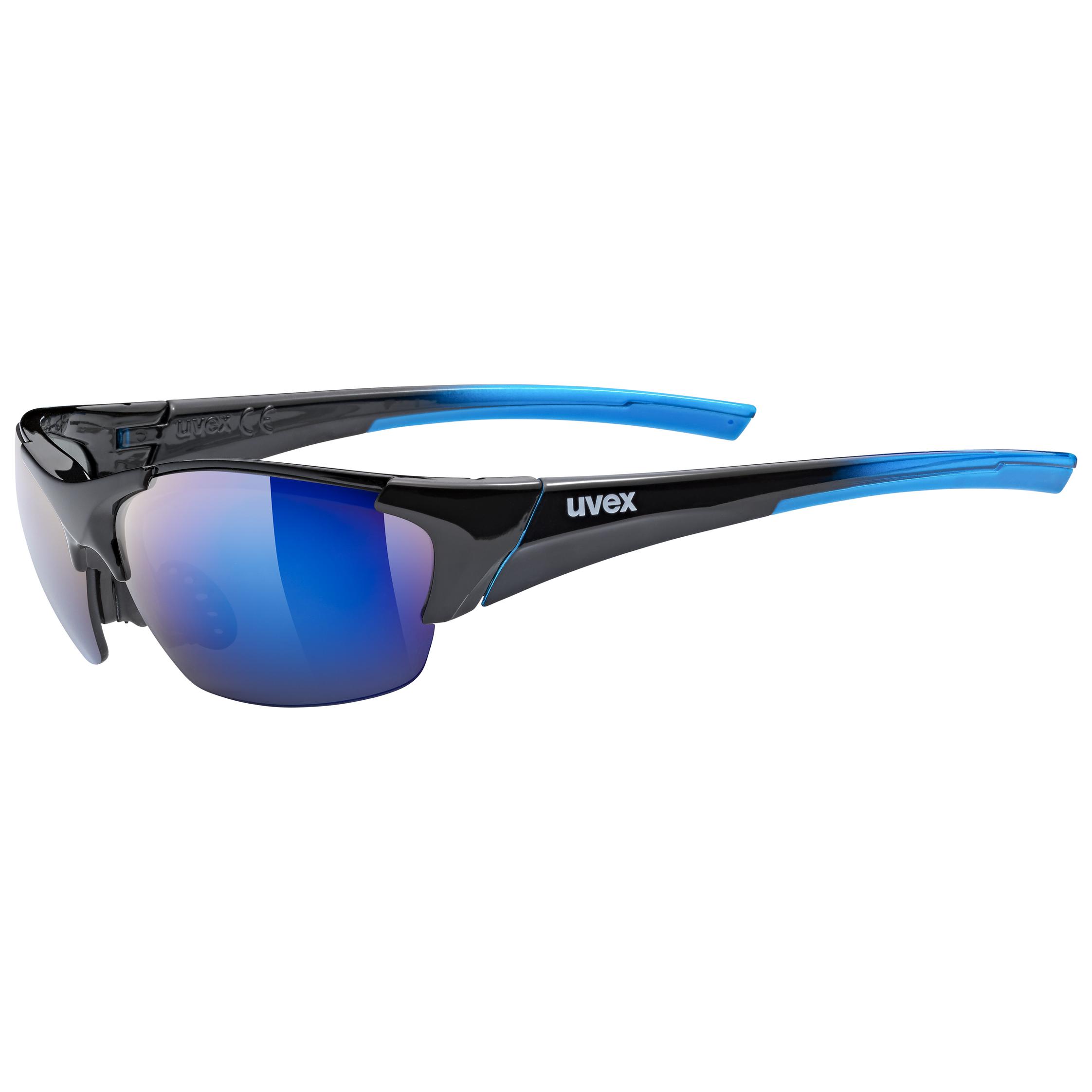 uvex blaze III black blue blue Eyewear uvex sports