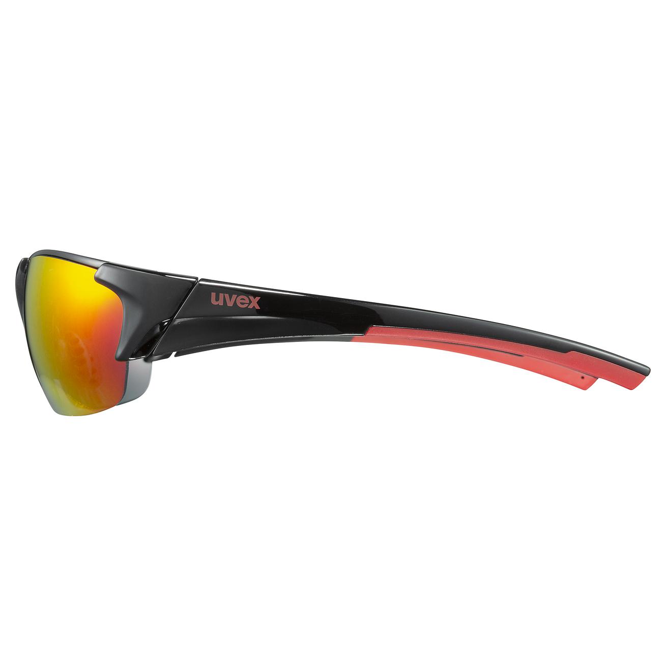uvex blaze III black red red Eyewear uvex sports