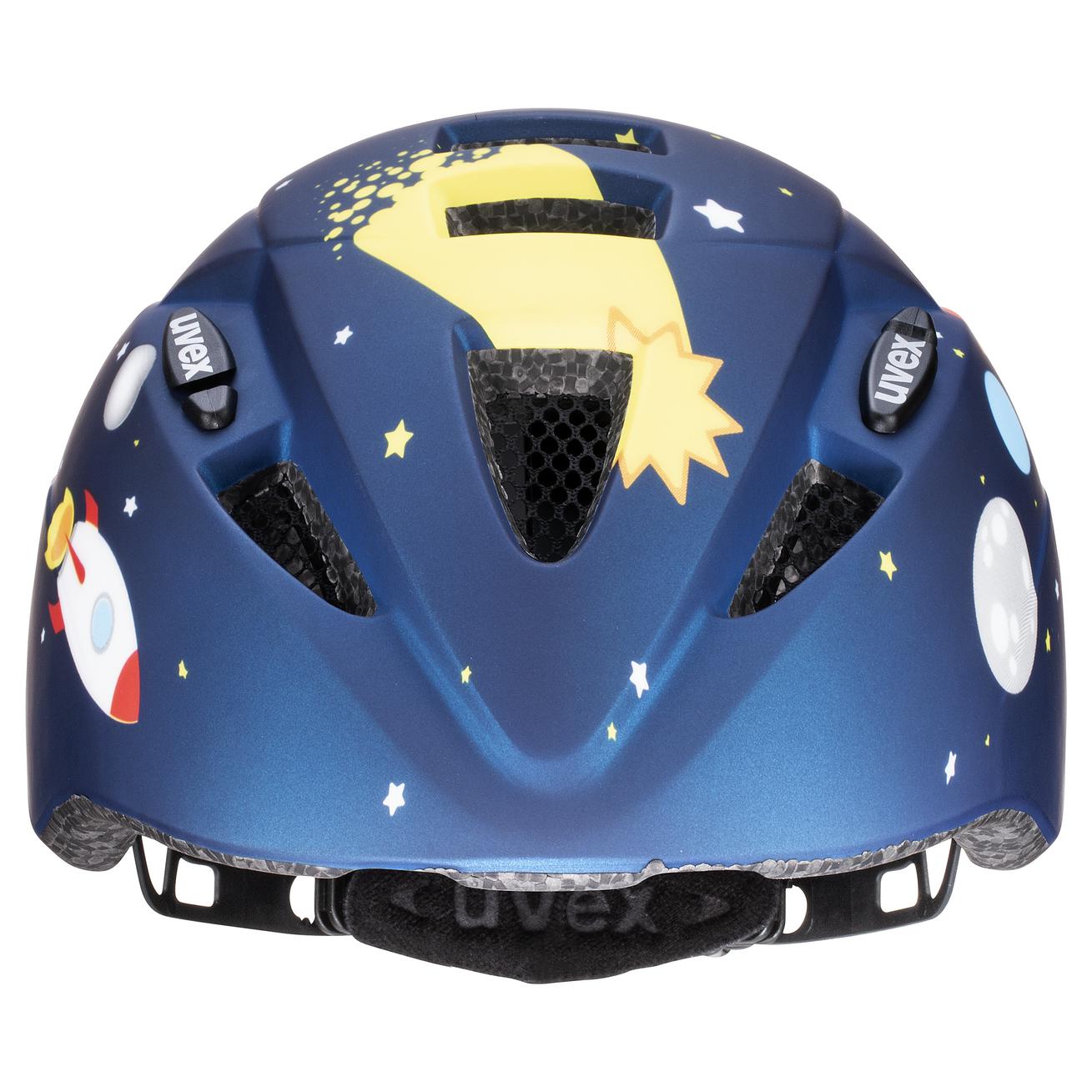 uvex kid 2 cc dark blue rocket matt Bike helmets uvex sports