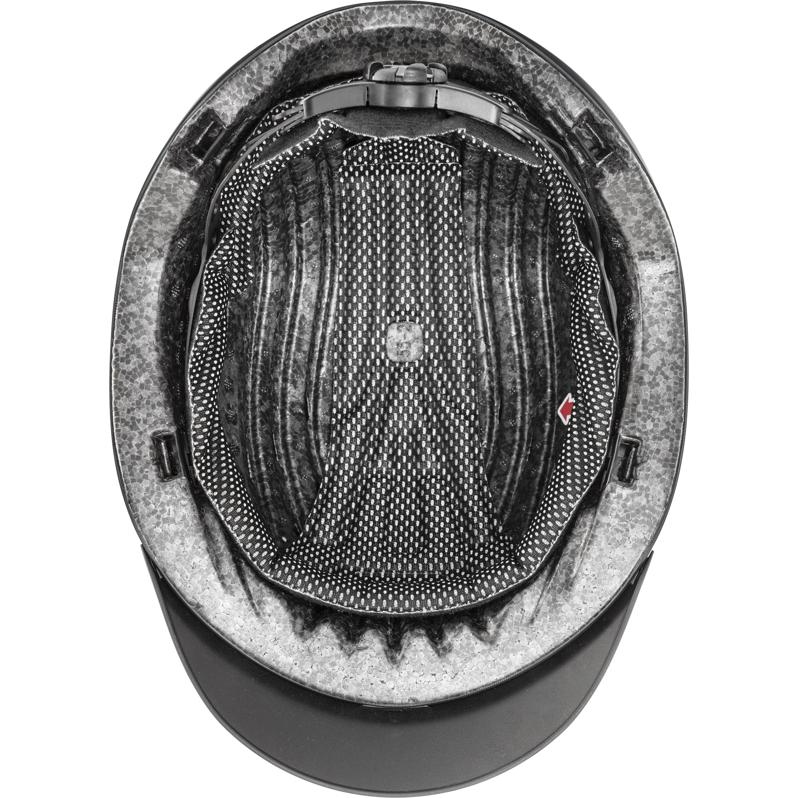 UVEX EXXENTIAL II BLACK MAT RIDING HELMET Lightweight and breathable 