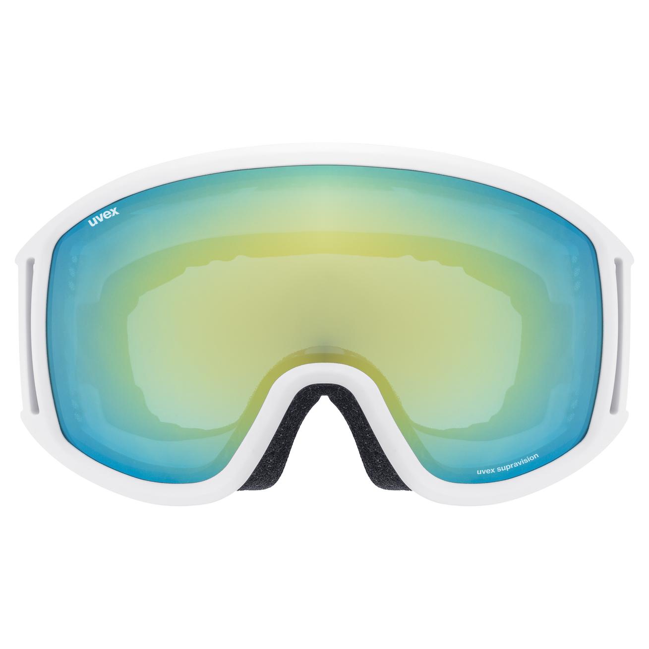 uvex topic FM spheric white matt mirror orange | Ski goggles uvex topic FM spheric white matt mirror orange | Ski goggles