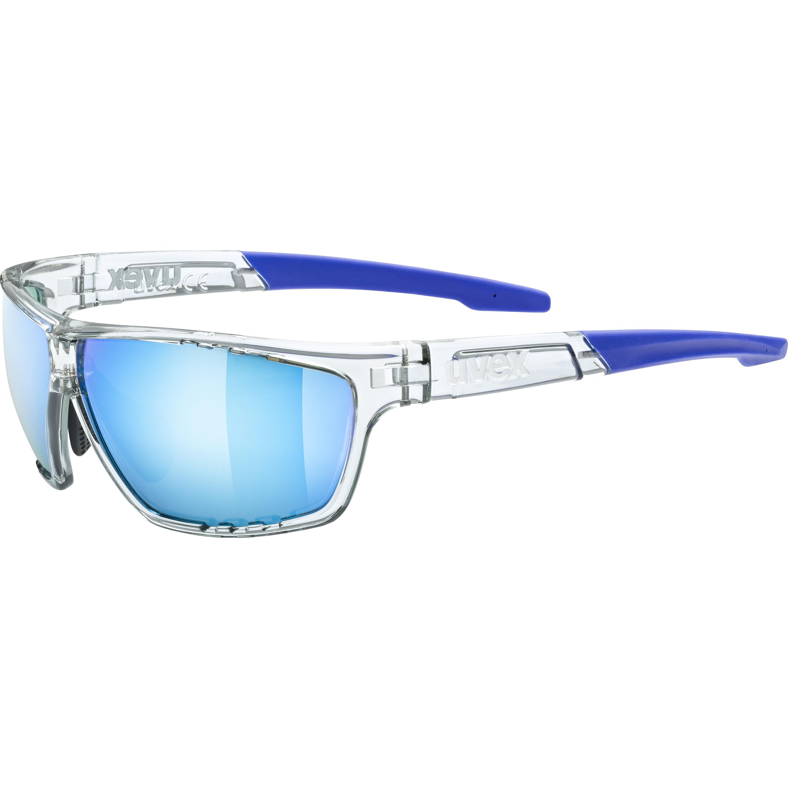 uvex sportstyle 706 clear/mirror blue | Eyewear | uvex sports