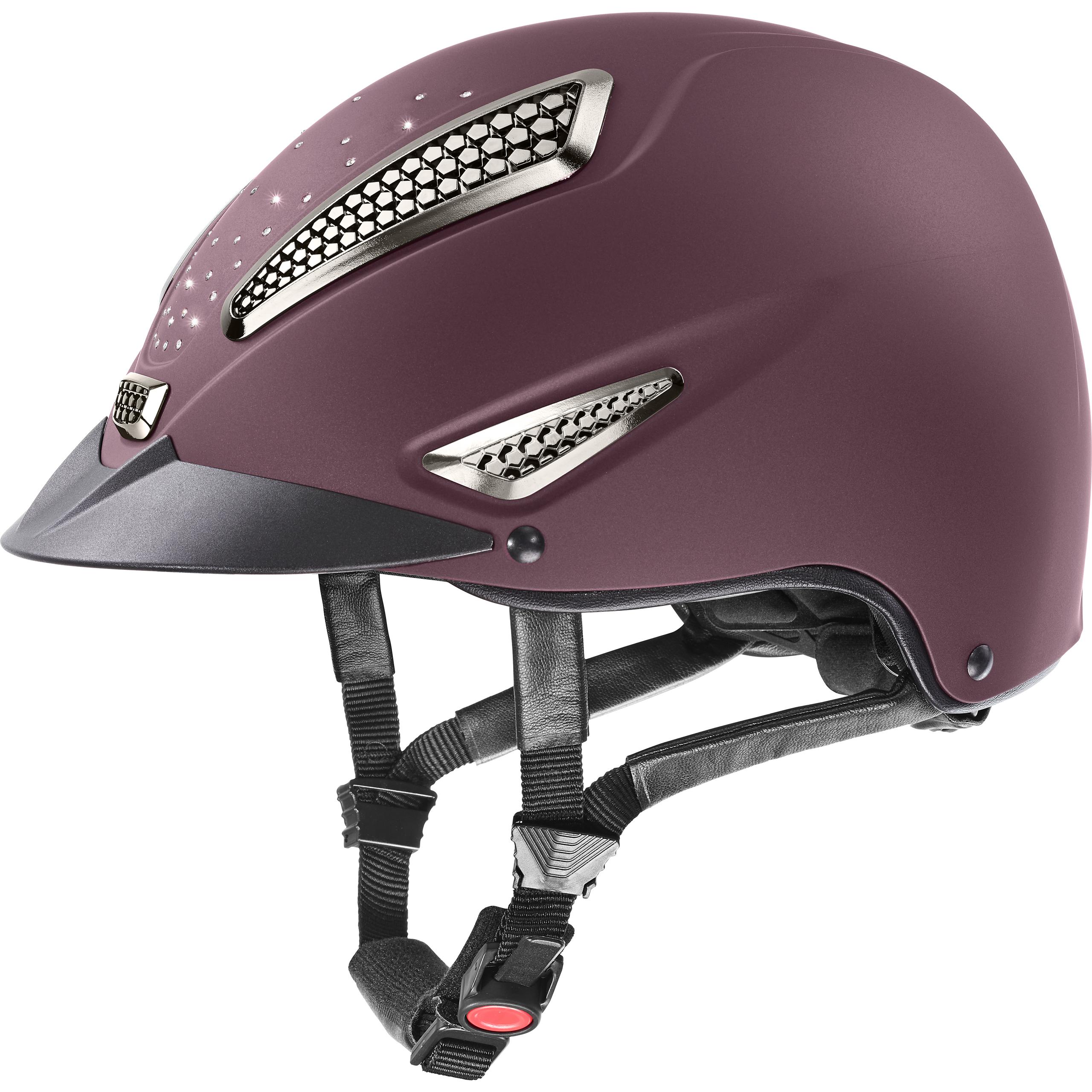 uvex perfexxion II grace burgundy mat Riding helmets uvex sports