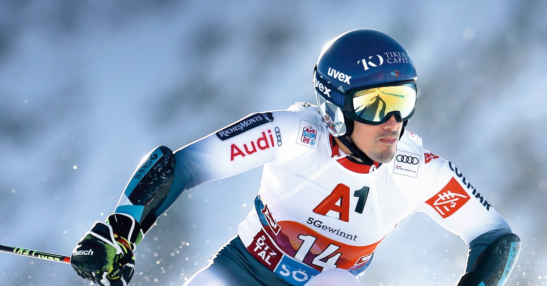 uvex ski helmet